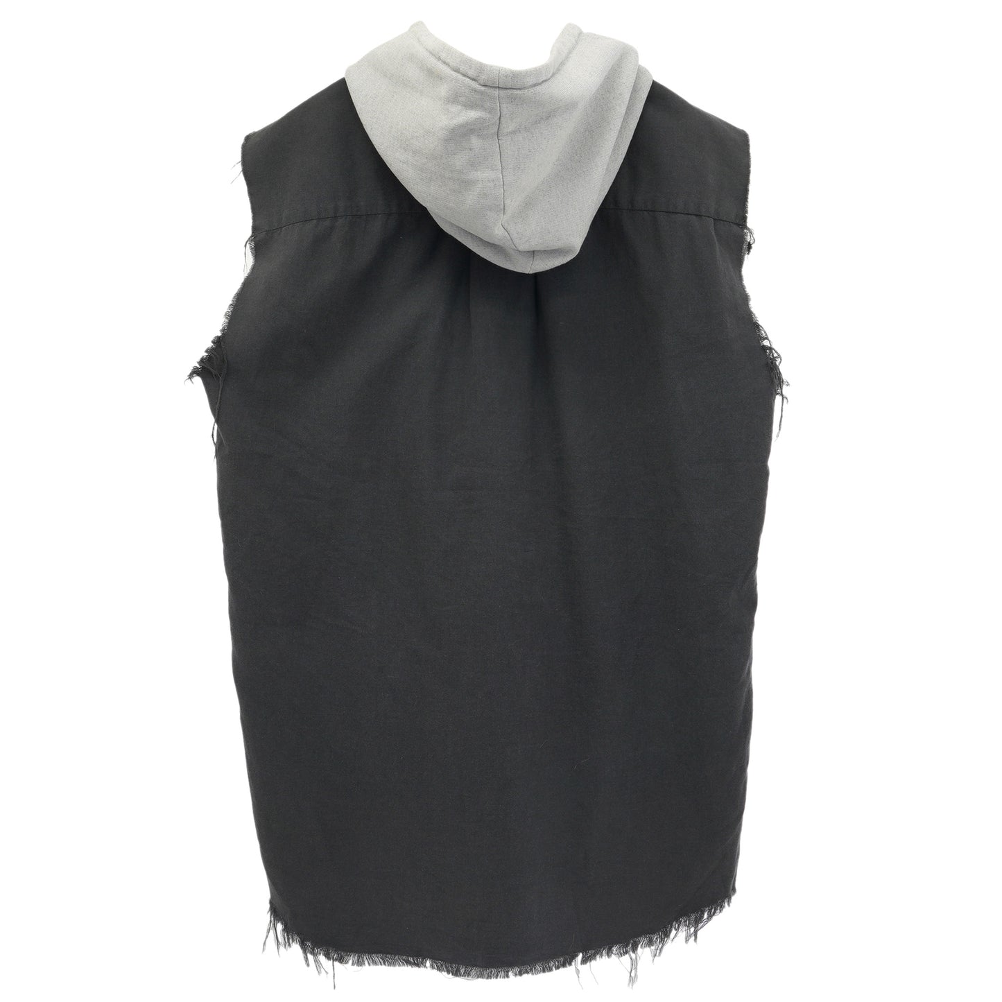 SLEEVELESS SHIRT / BLACK