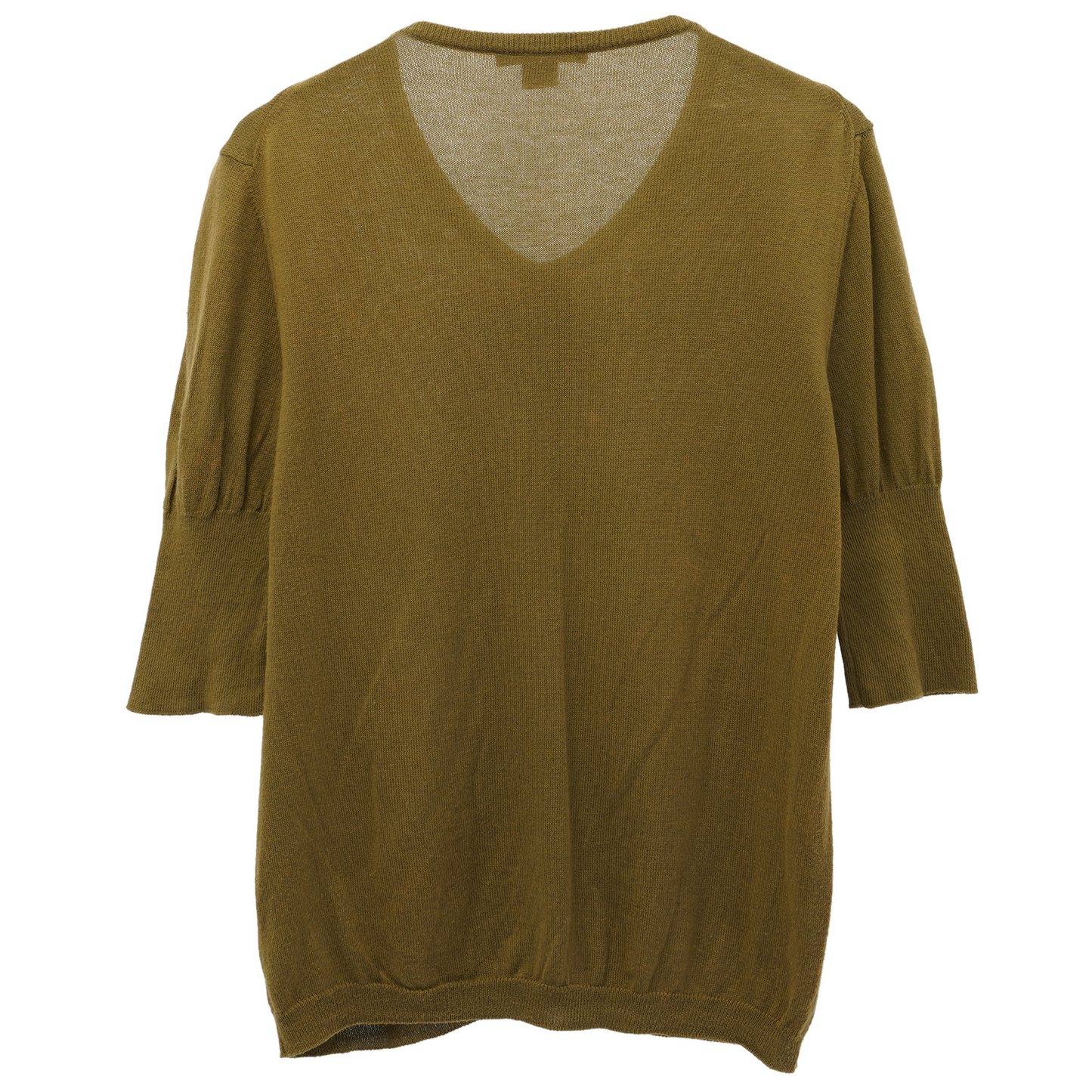 HALF SLEEVE CARDIGAN / KHAKI
