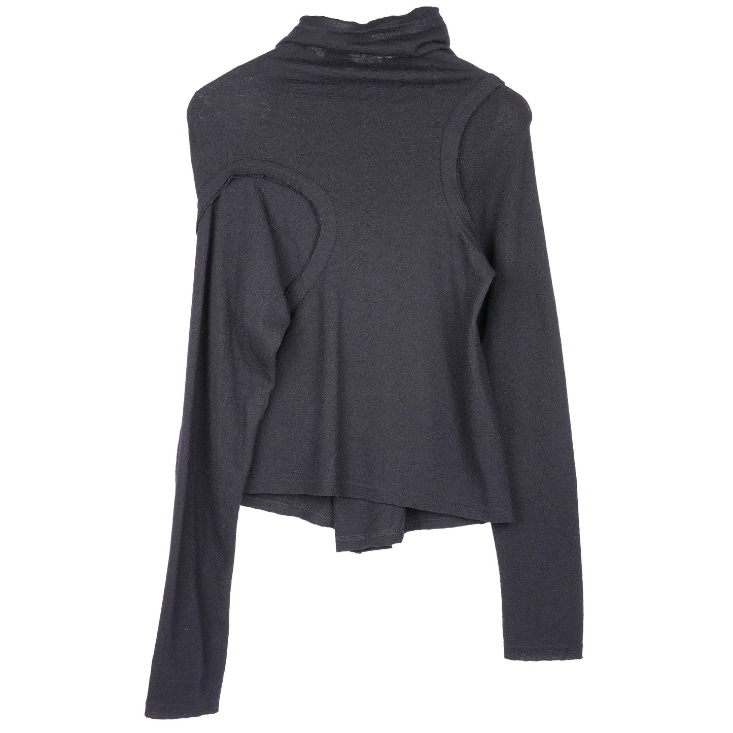 KNIT JACKET / BLACK