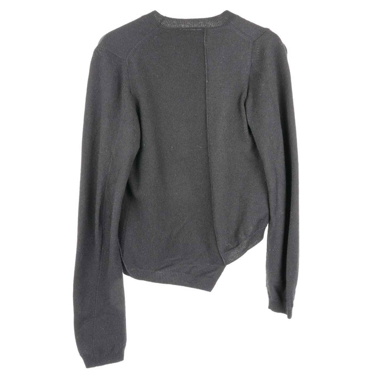 ASYMMETRY SWEATER / BLACK