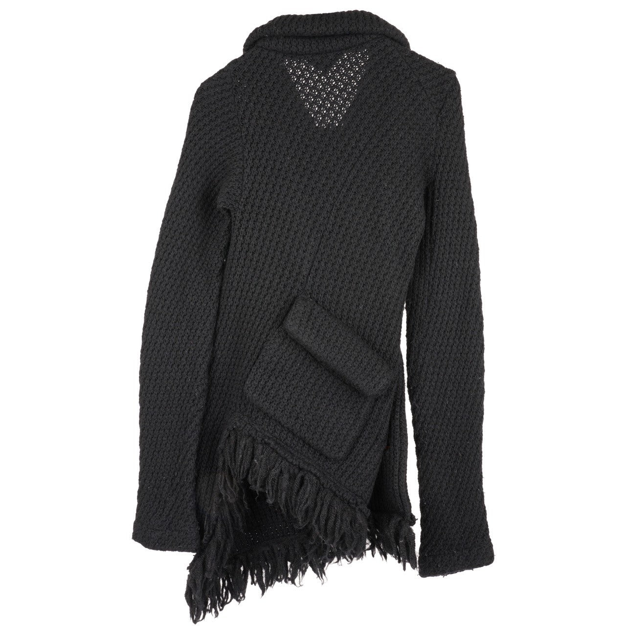 ASYMMETRY COAT / BLACK