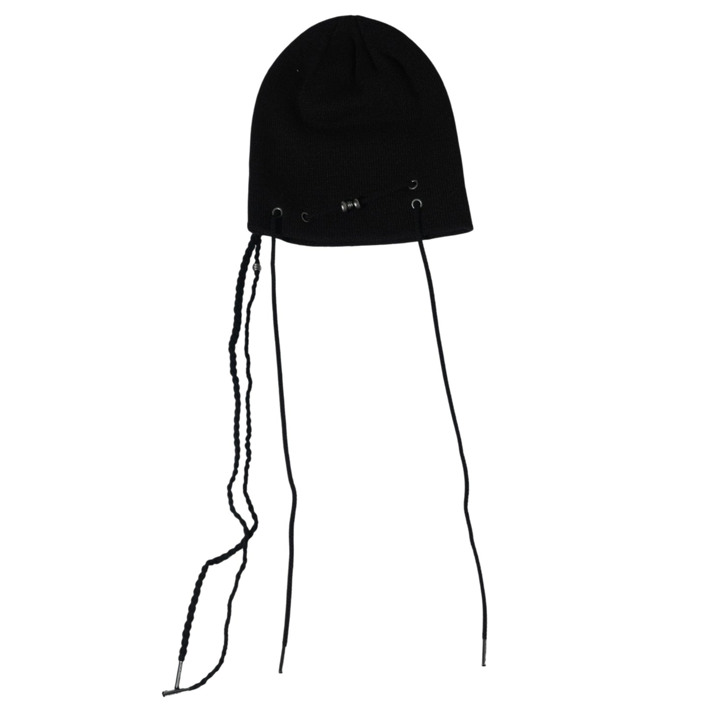 A SPRAYED STUD BEANIE / BLACK