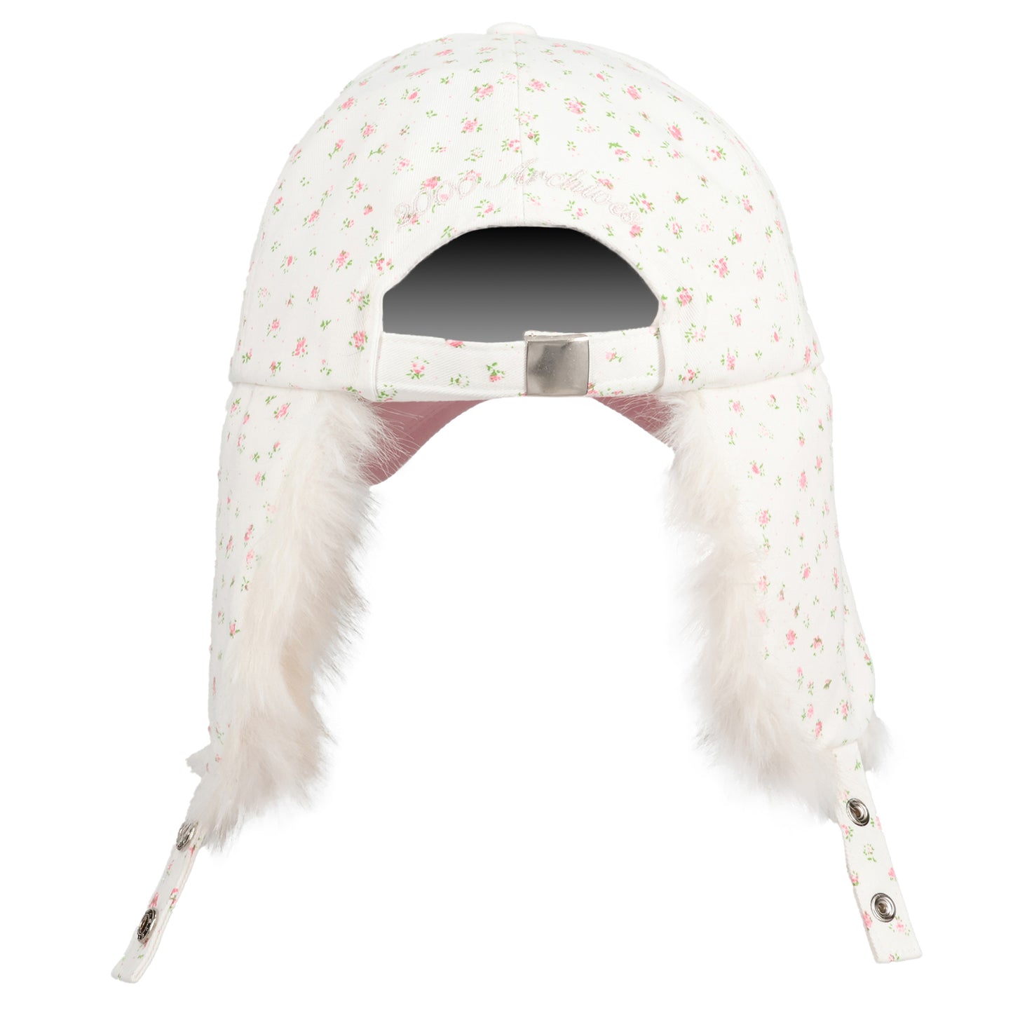 ARCHIVES DAISY FUR EARFLAP CAP / IVORY