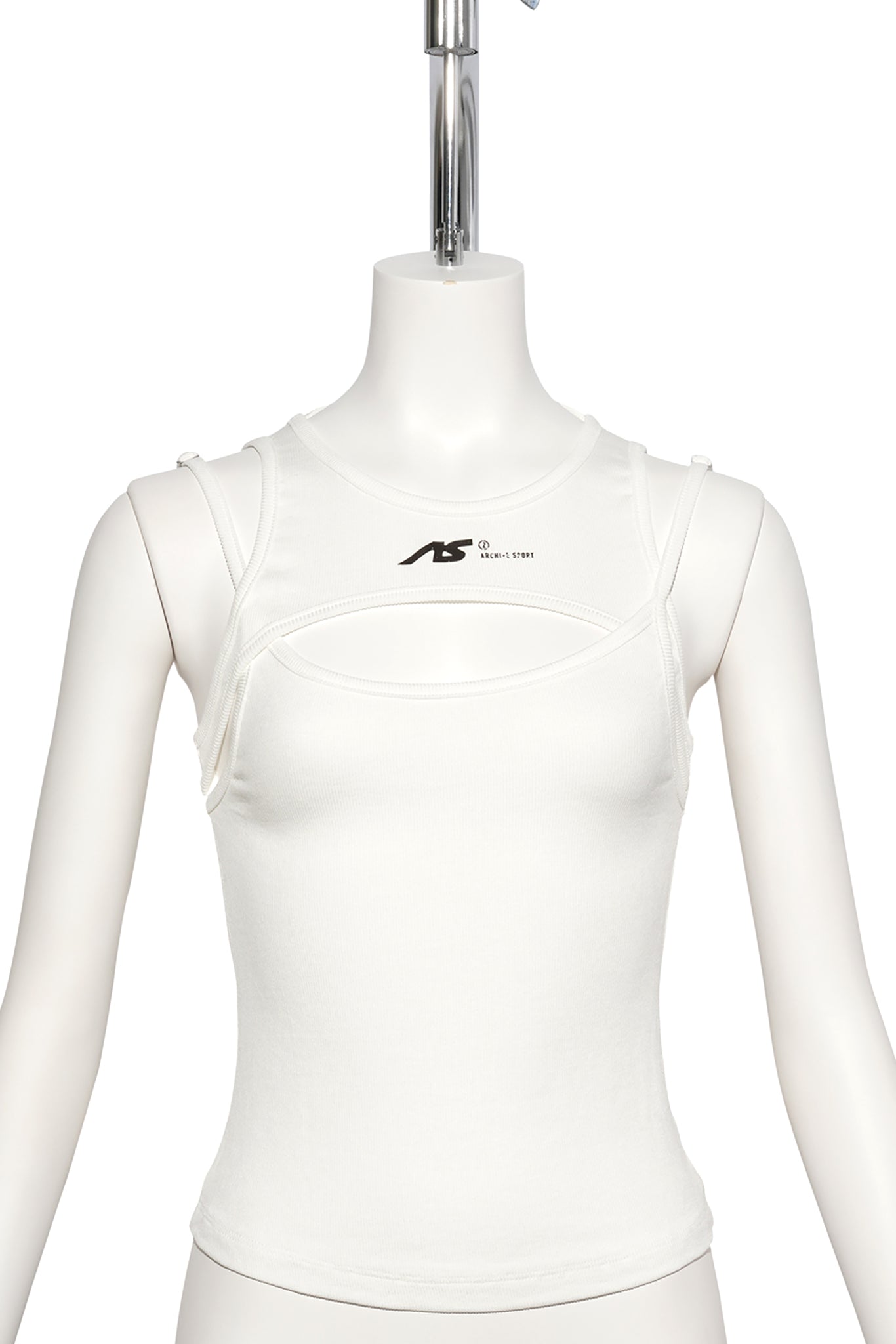 VALE LAYERED TANK / WHITE