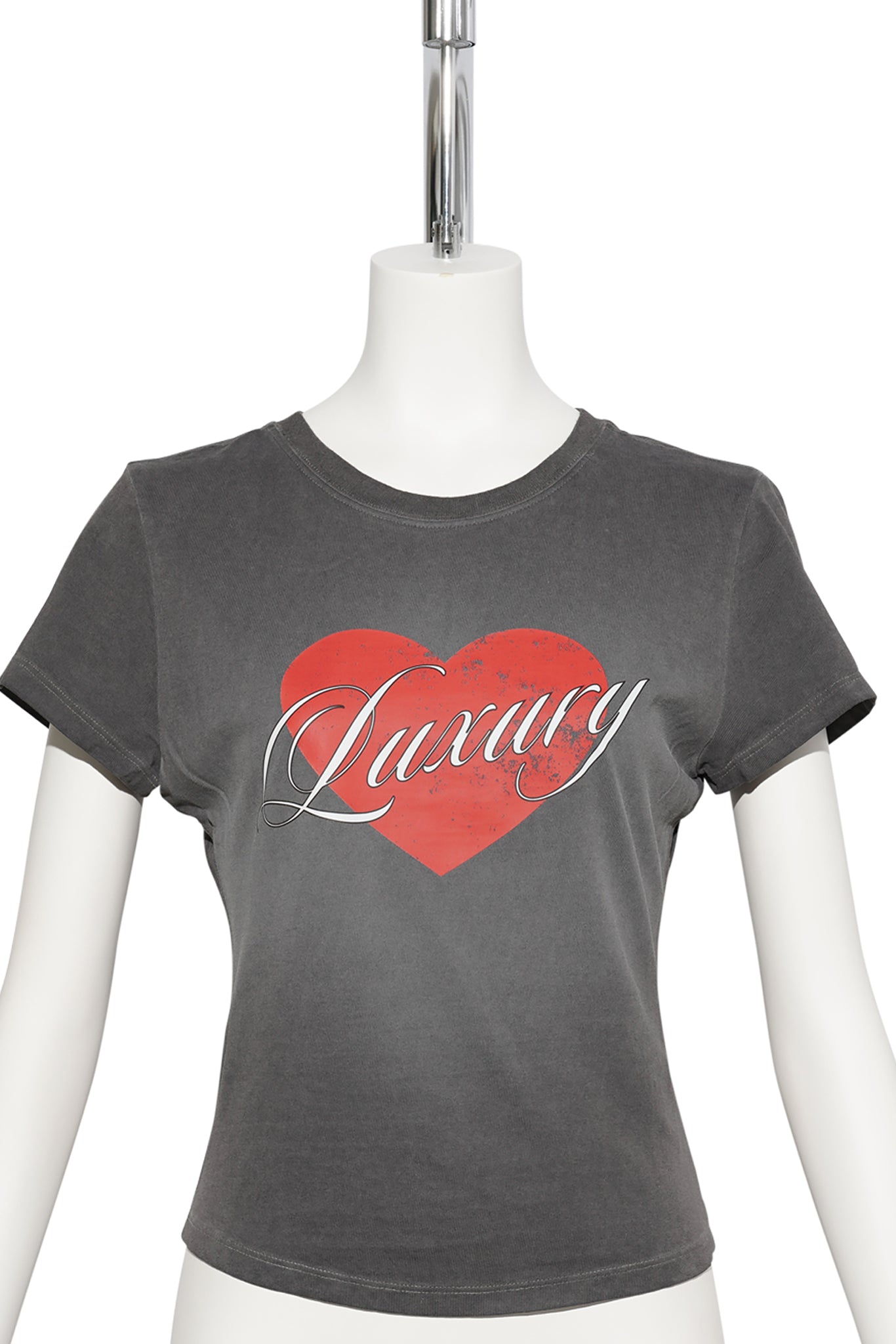 LUXURY TEE / BROWN GREY