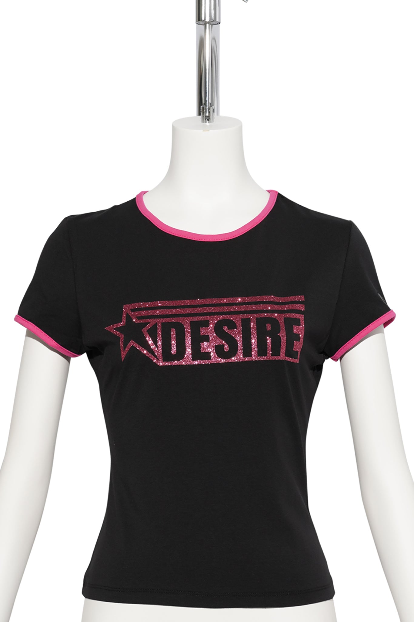 DESIRE BABY TEE / BLACK