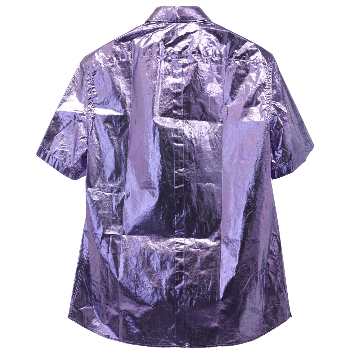 METALLLIC SHIRT / PURPLE