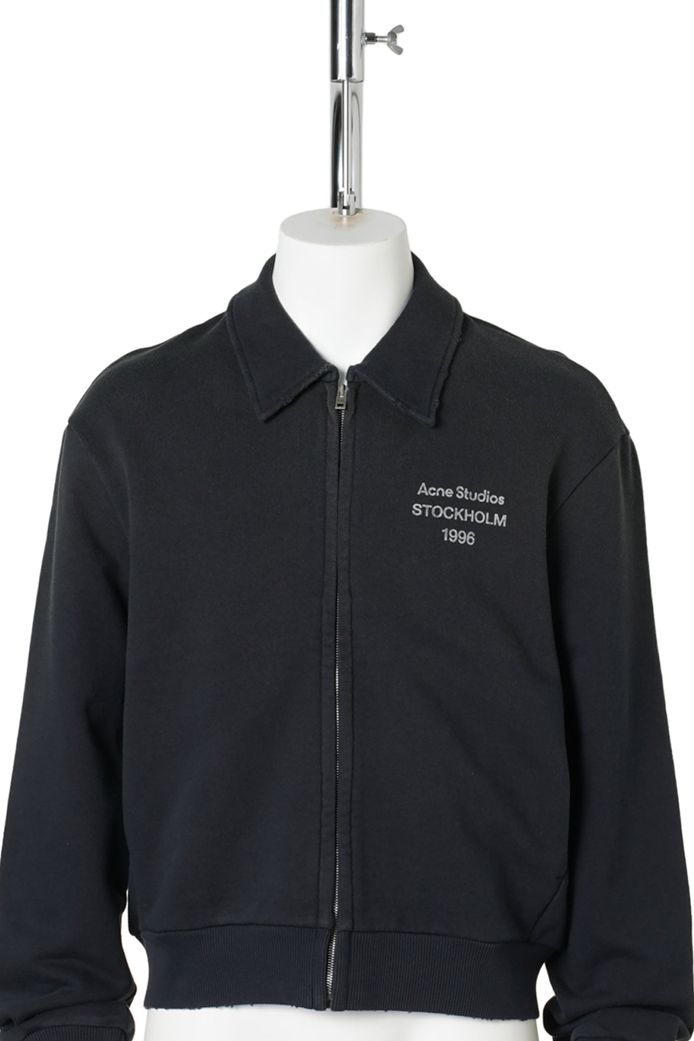 CARDIGAN WITH COLLAR / BM0:FADED BLACK