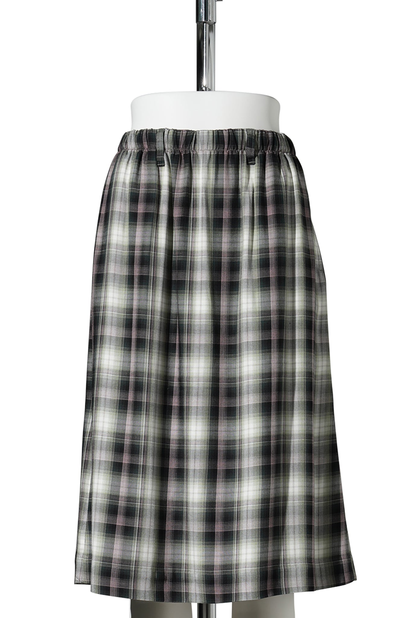 IZETTA CHECK FLANNEL / AIG:BLACK/GREEN