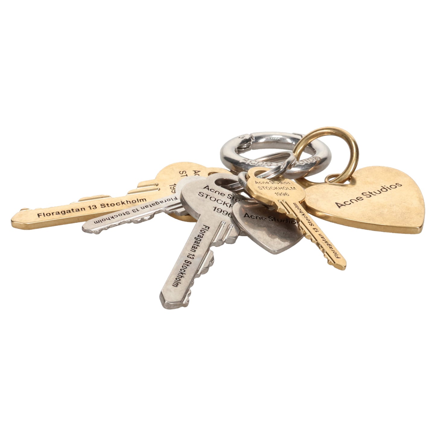 KEY KEYRING / AX2:GOLD/SILVER