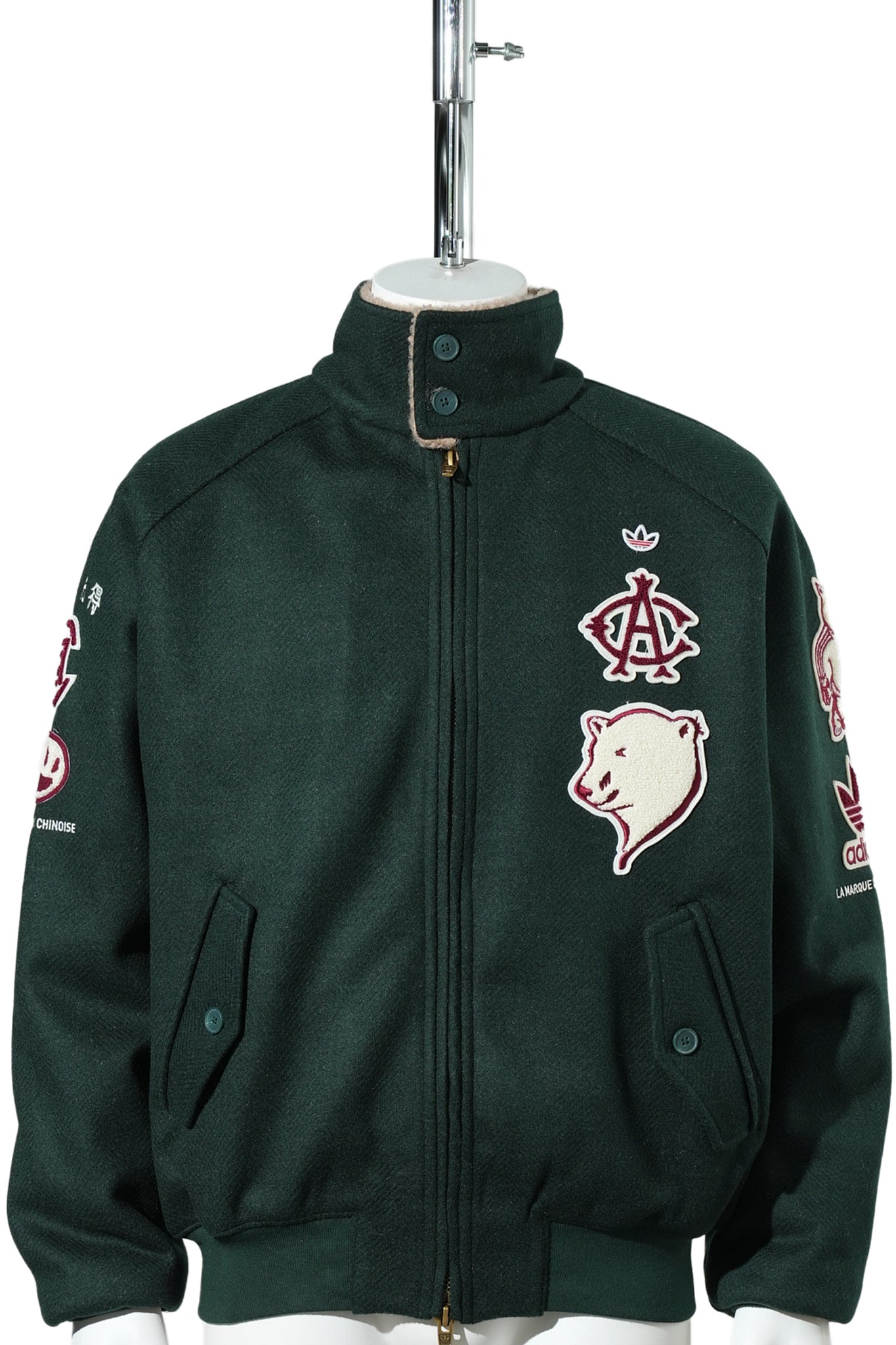 CLOT PATCH JACKET / GREEN NIGHT