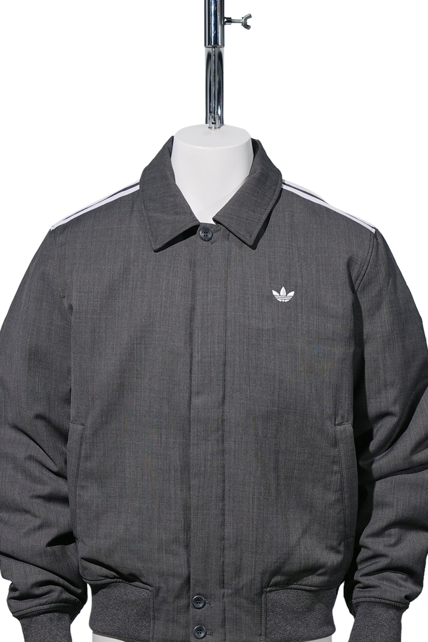 WB WOOL BLOUSON / DARK GREY HEATHER