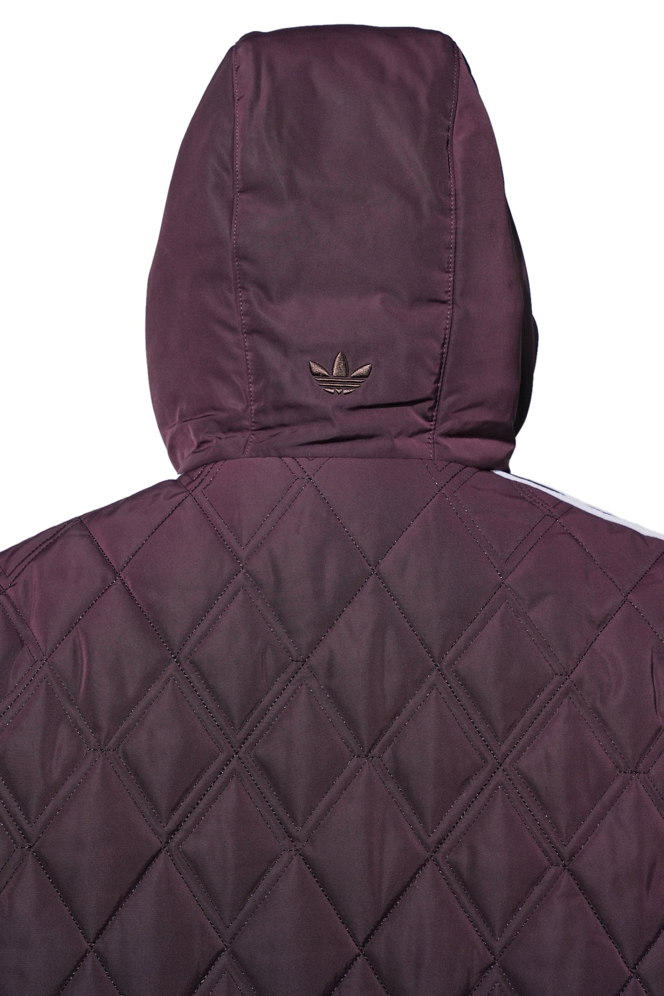 WB QUILTED JKT / SHADOW MAROON