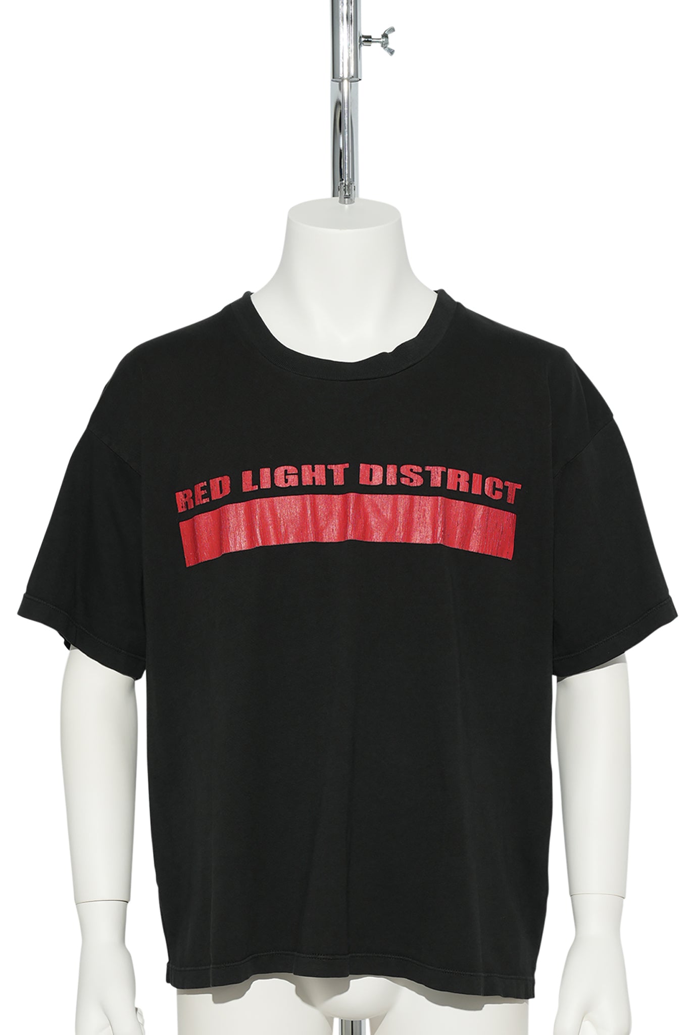RED LIGHT DISTRCIT T-SHIRT / BLACK
