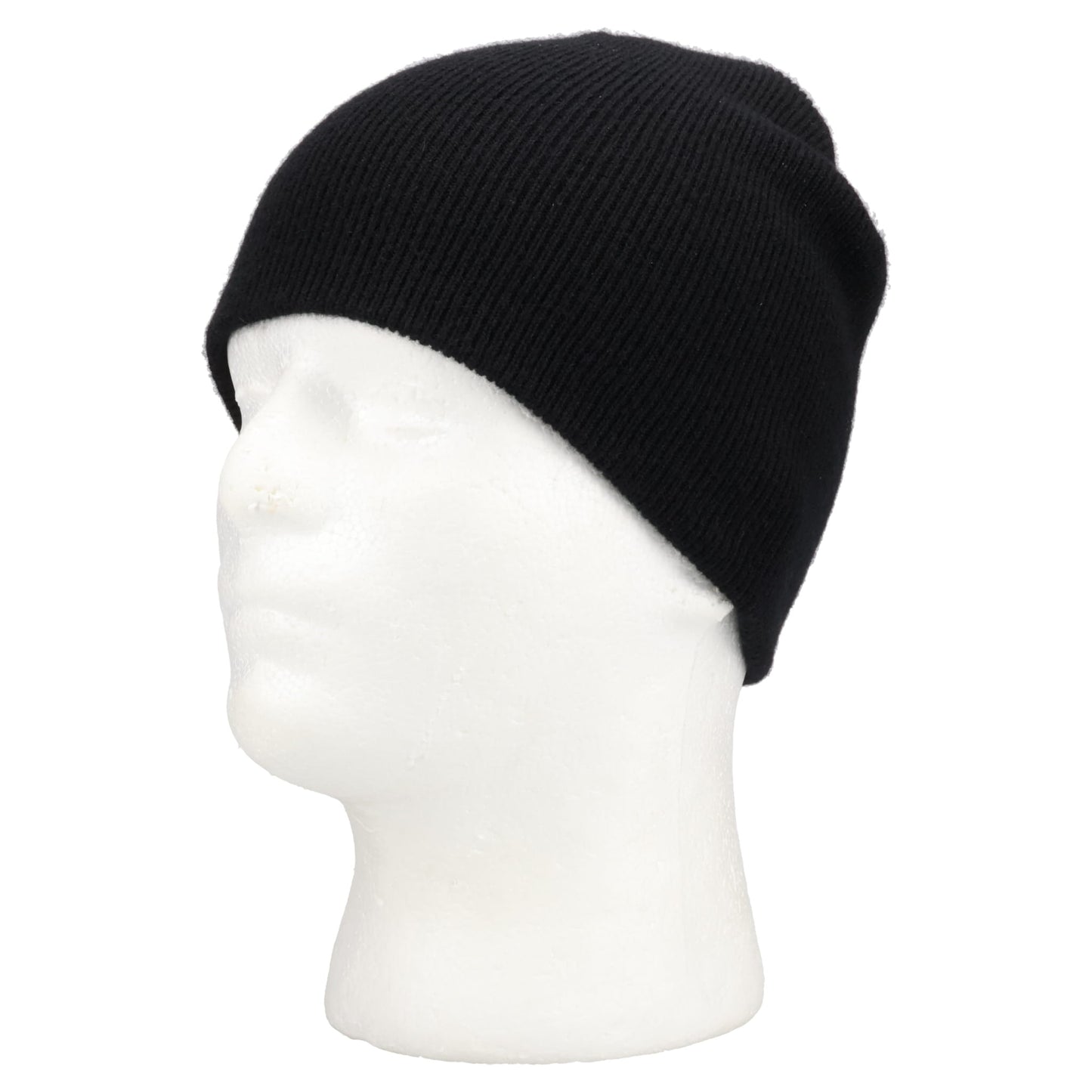 ALASKA WOOL BEANIE / BLACK