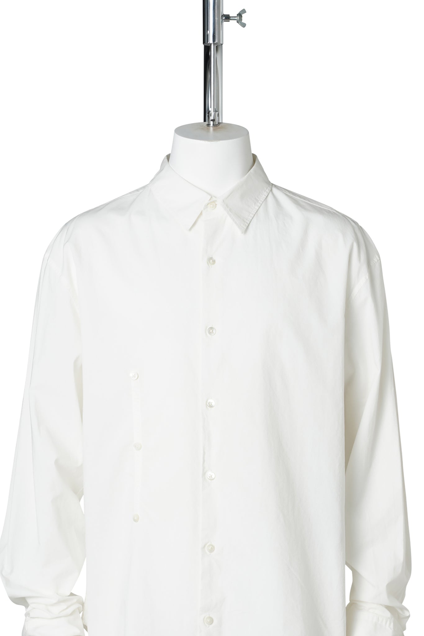 ISAK TWISTEO CLOUSURE SHIRT / NATURAL WHITE