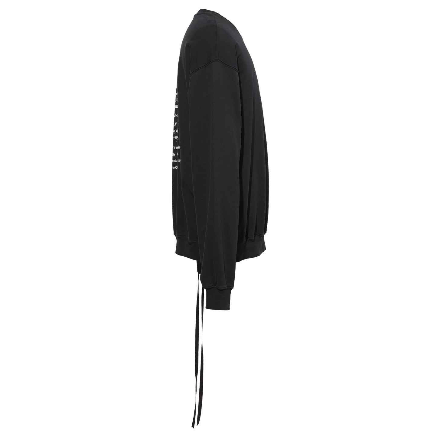 HENRICUS STANDARD CREW NECK SWEATER / BLACK