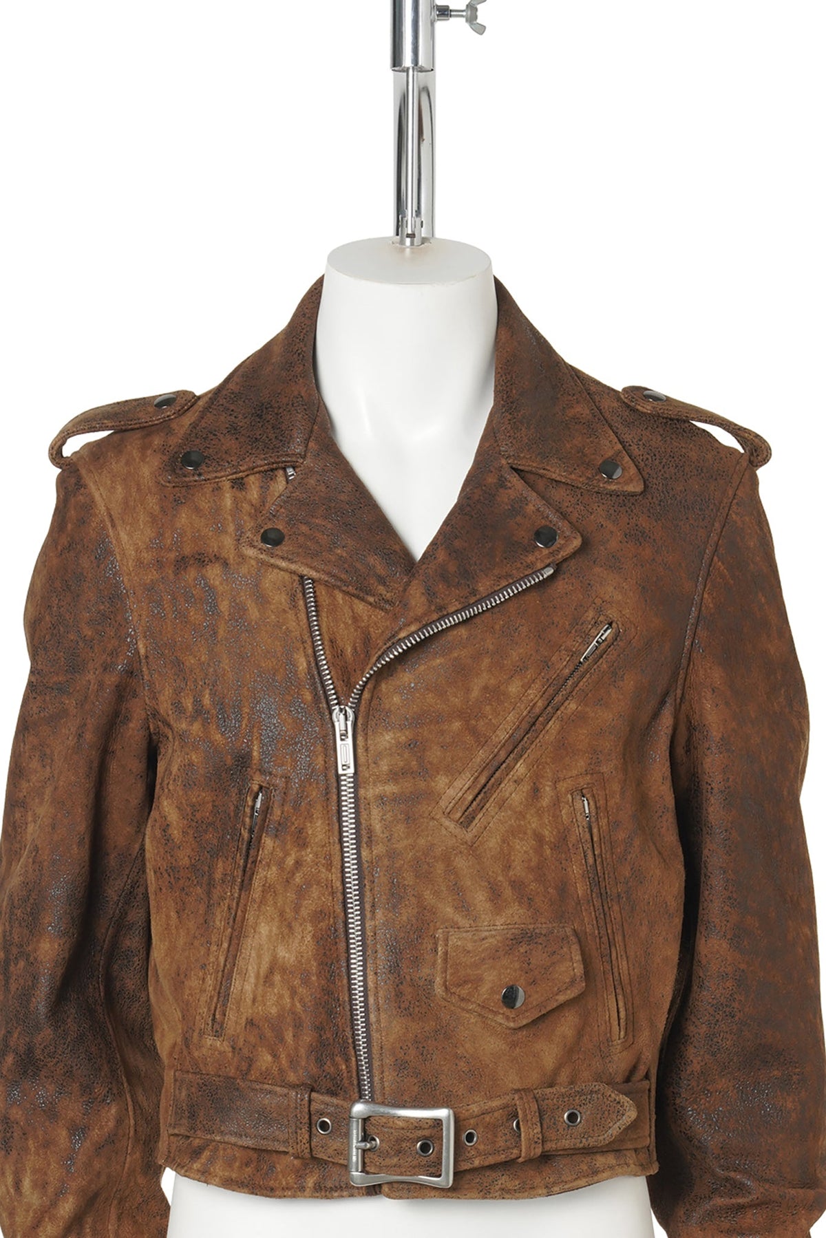 CLARIN FITTED PERFECTO / D0063:BROWN/CAMEL