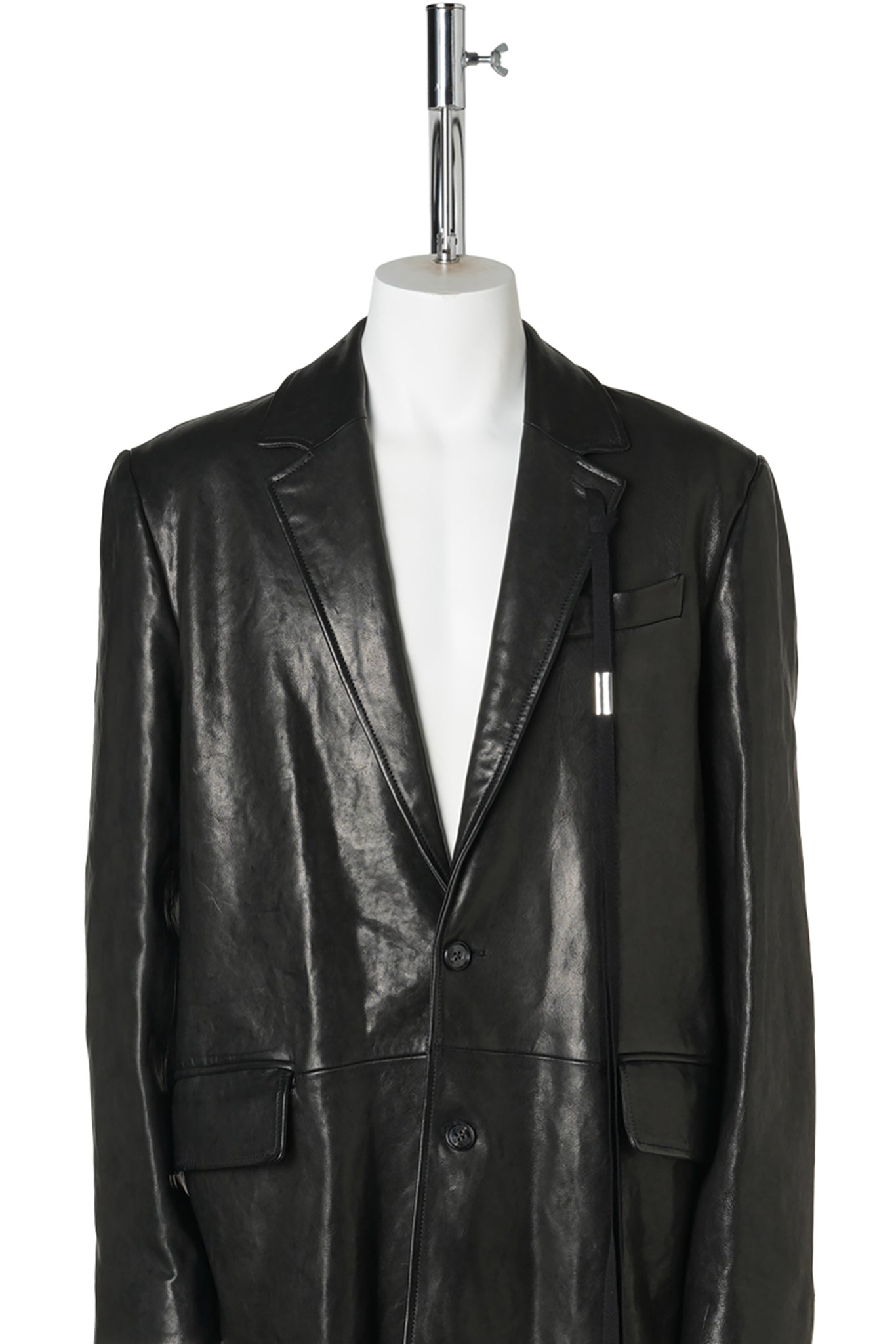 HAKAN STRAIGHT TAILORED COAT / 099:BLACK