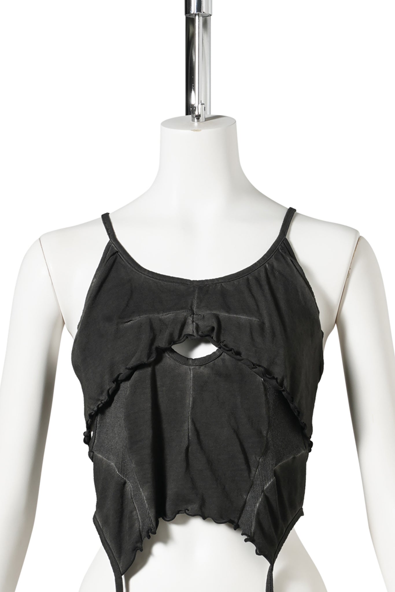 HALTER SLEEVELESS / BLACK