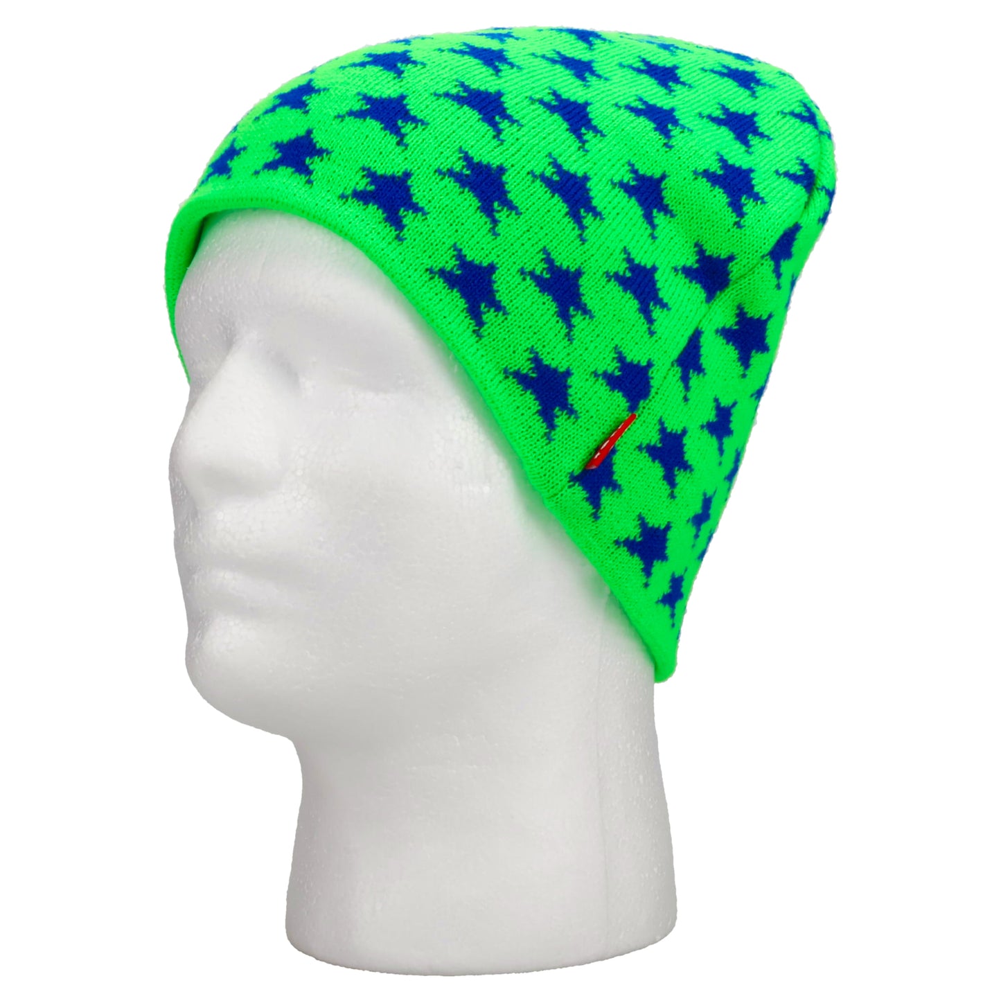 STAR SINGLE BEANIE / GREEN