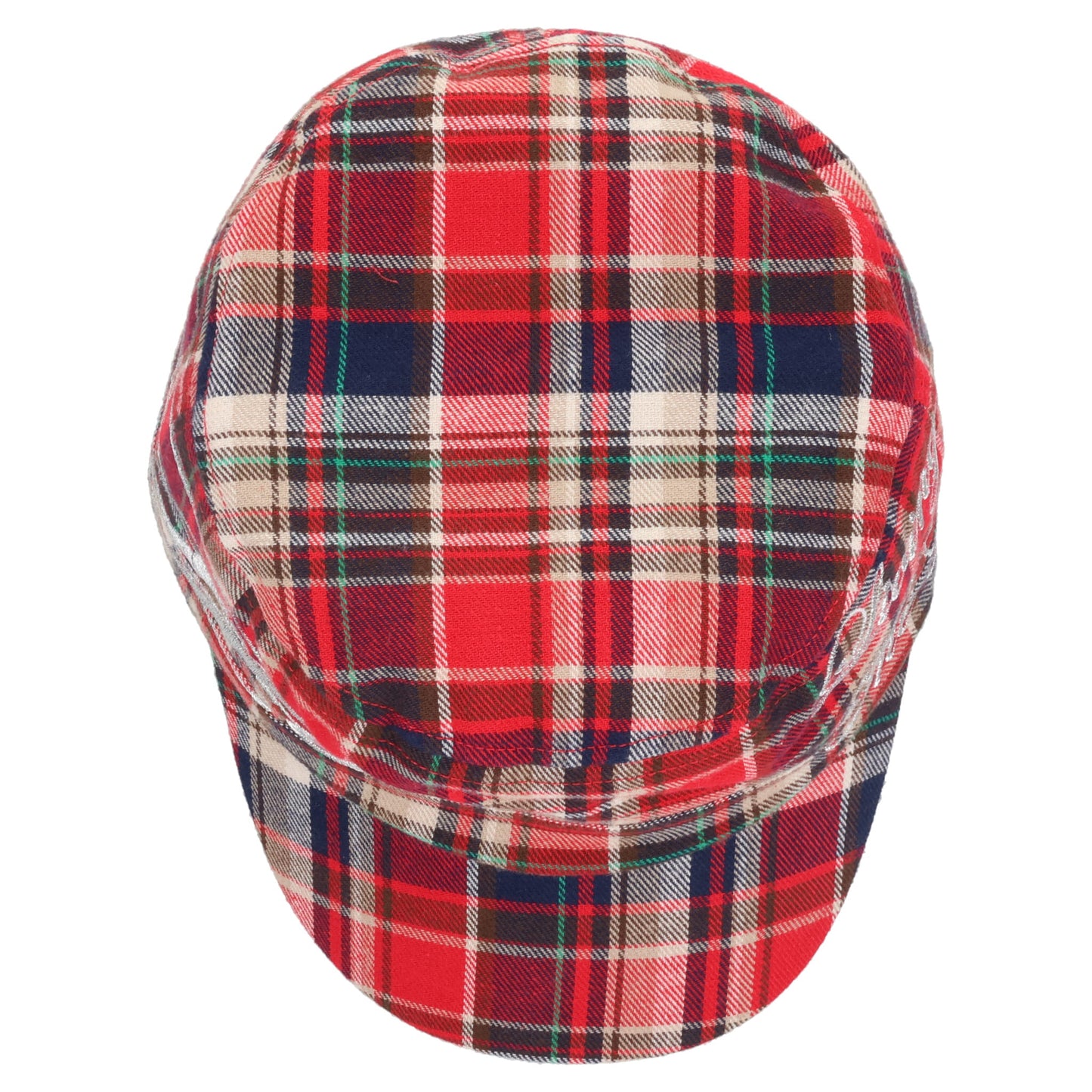 FLANNEL WORK CAP / RED