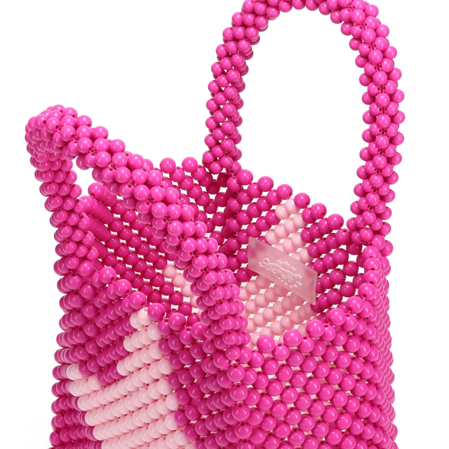 STAR BEADS HAND BAG / PINK