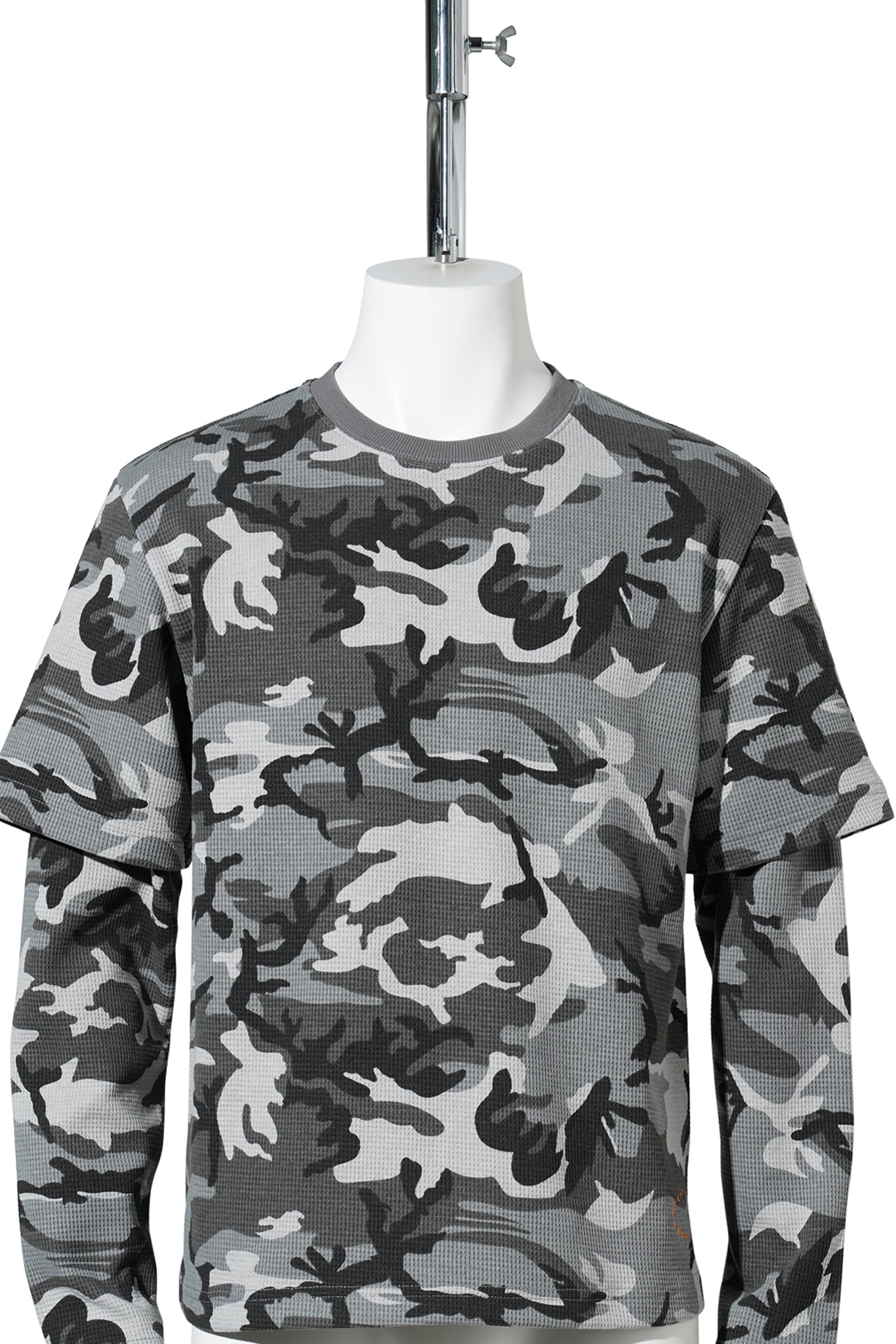 THERMAL LAYERD LS TEE / CAMO WHITE