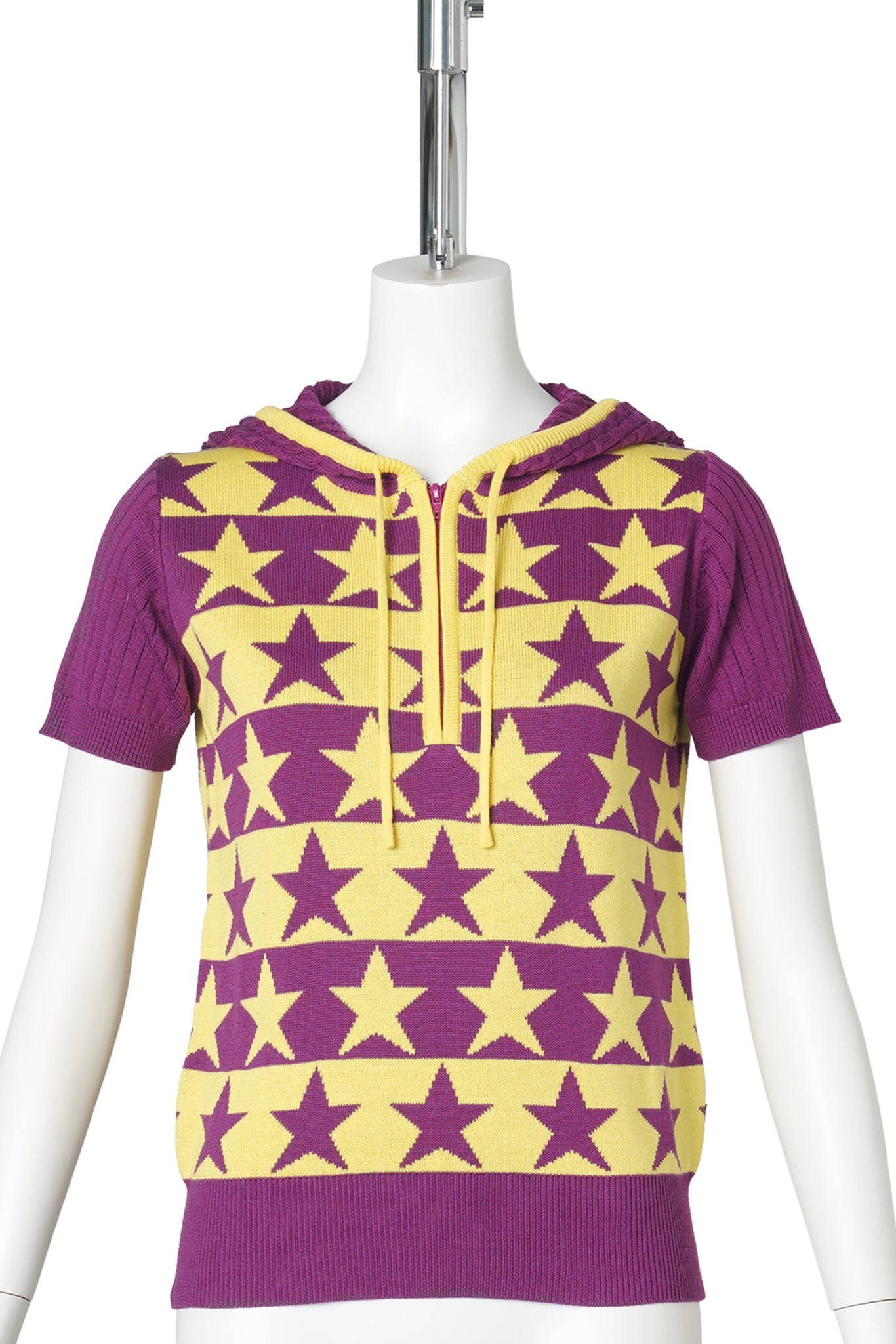 WMS STAR SS KNIT PARKA / PURPLE
