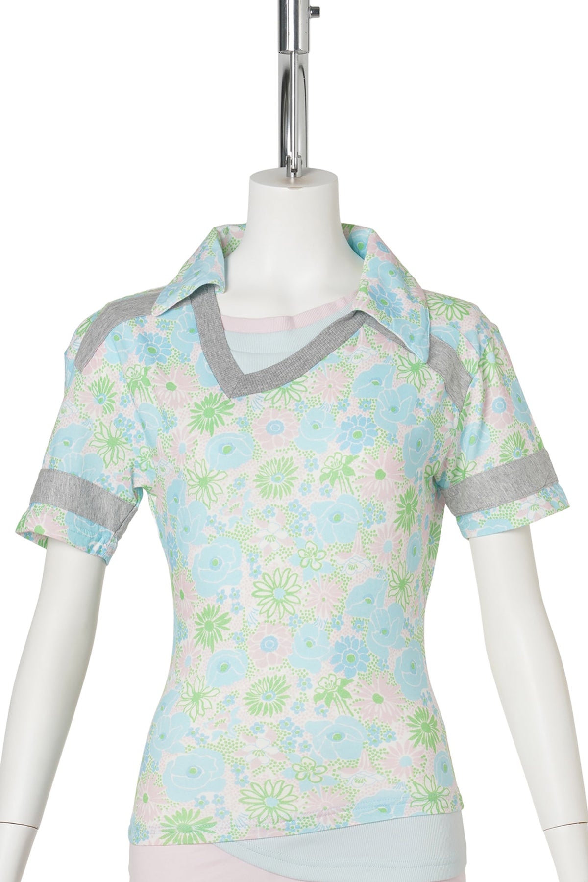 TRIPLE TSHIRT / MULTI BLUE