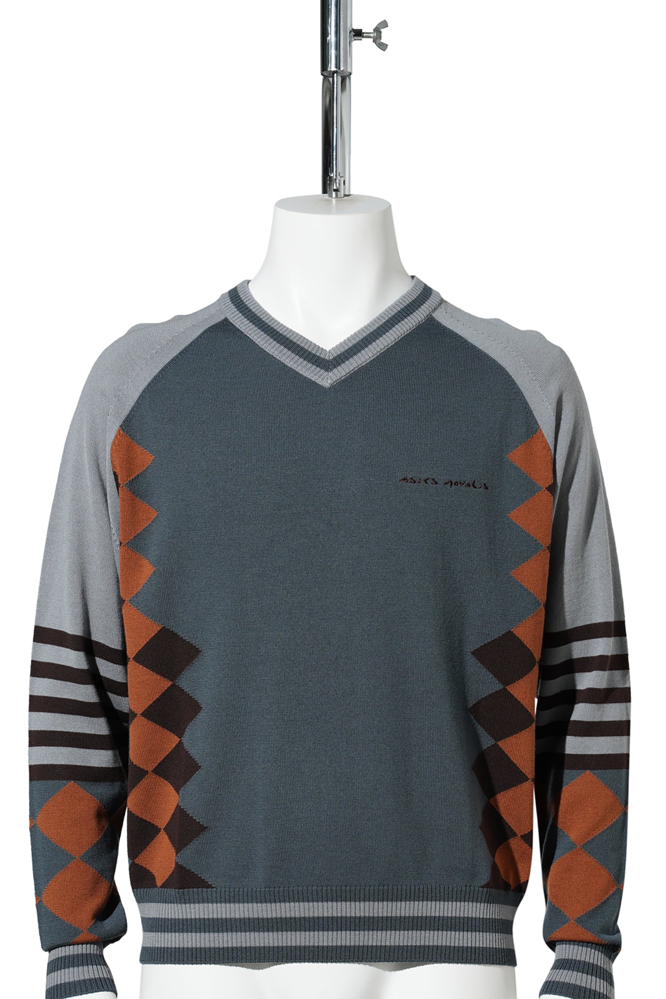 LARICOID KNIT JUMPER / 021:MIST/RUST