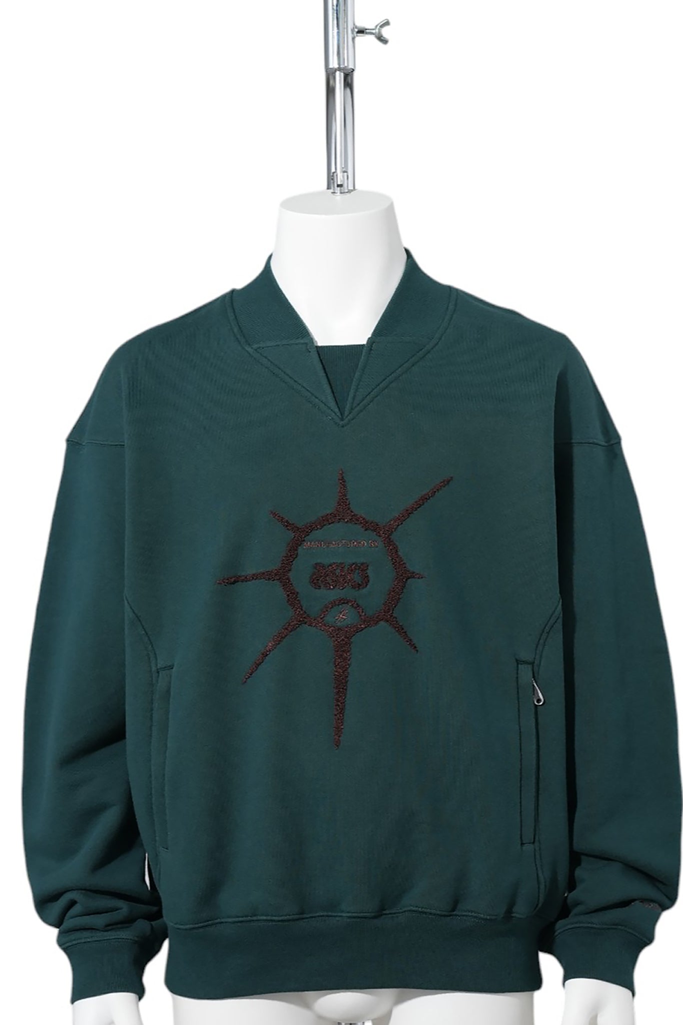PYROLOI SWEAT SHIRT / 401:TEAL