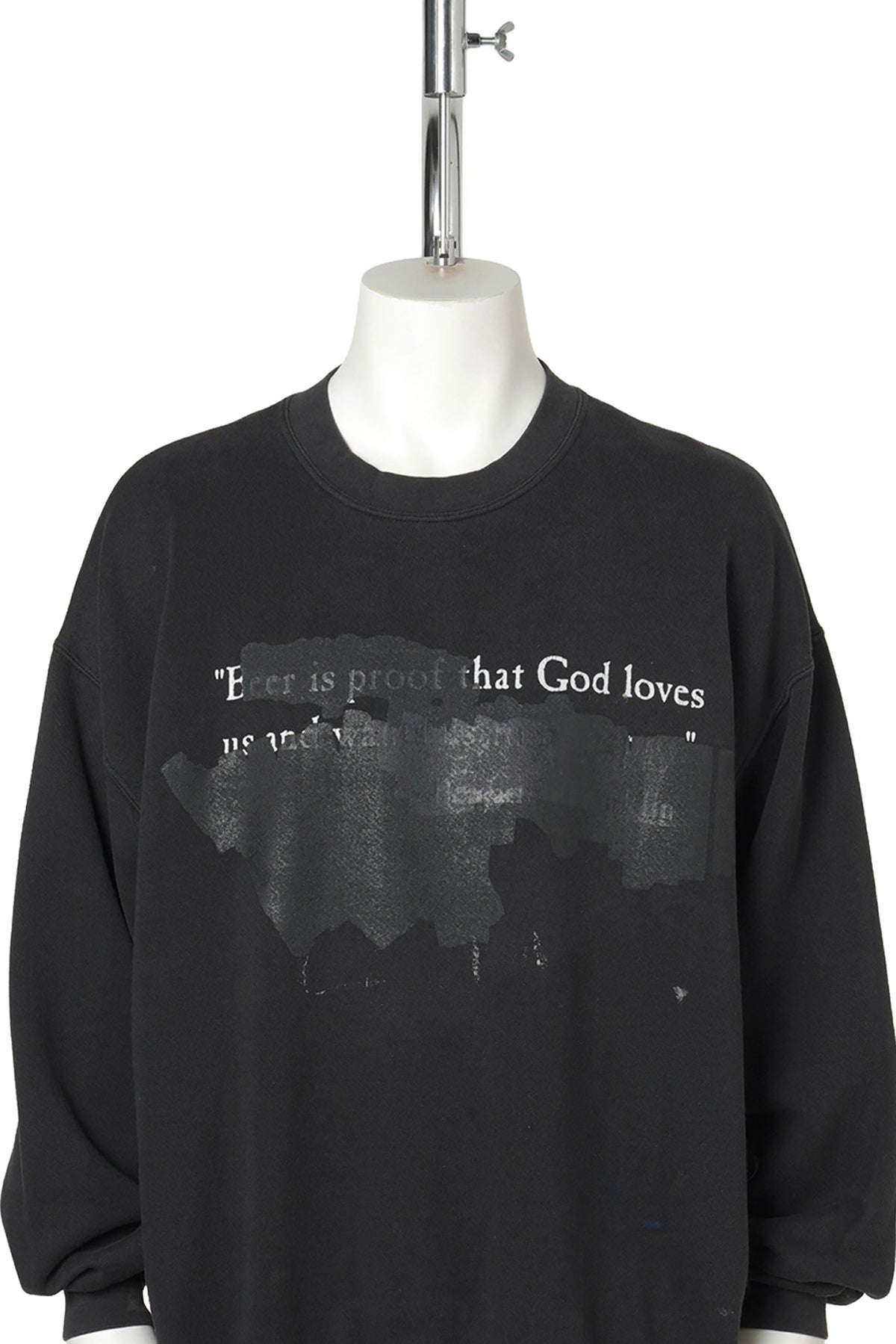 BUFFING / SWATSHIRT / BLACK