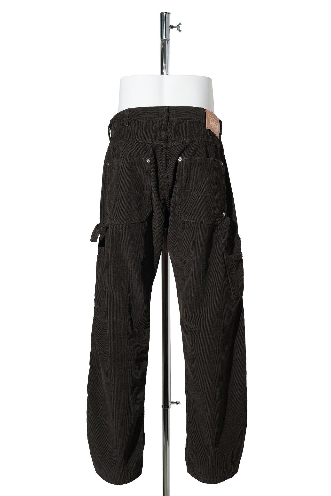 WASHED CORD CARPENTER JEAN / BROWN