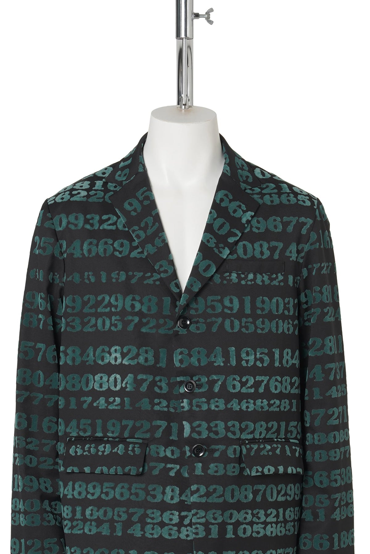 GITS DIGITAL CODE BALL JACKET / BLACK