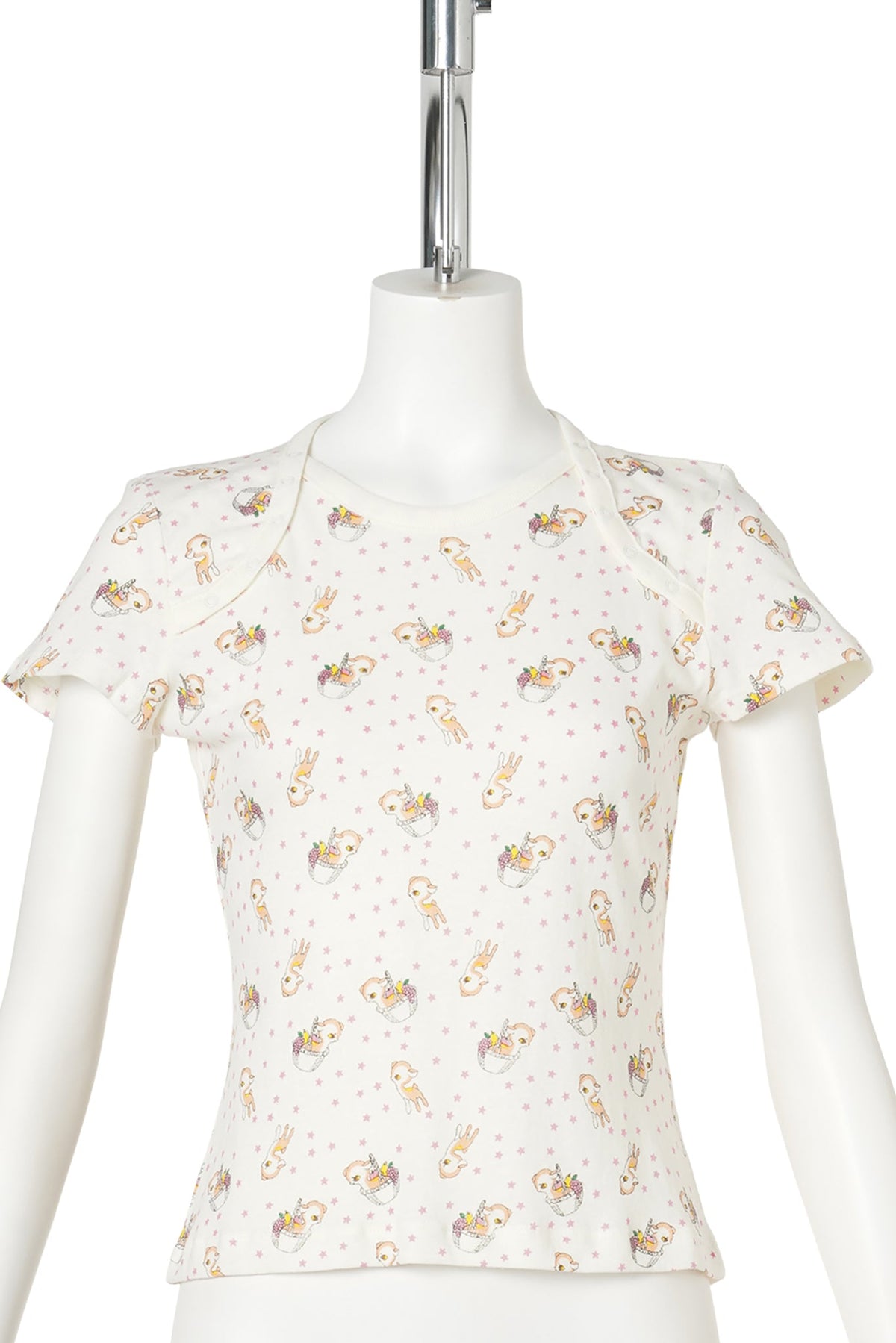BABYGROW TEE / PEACH DEER