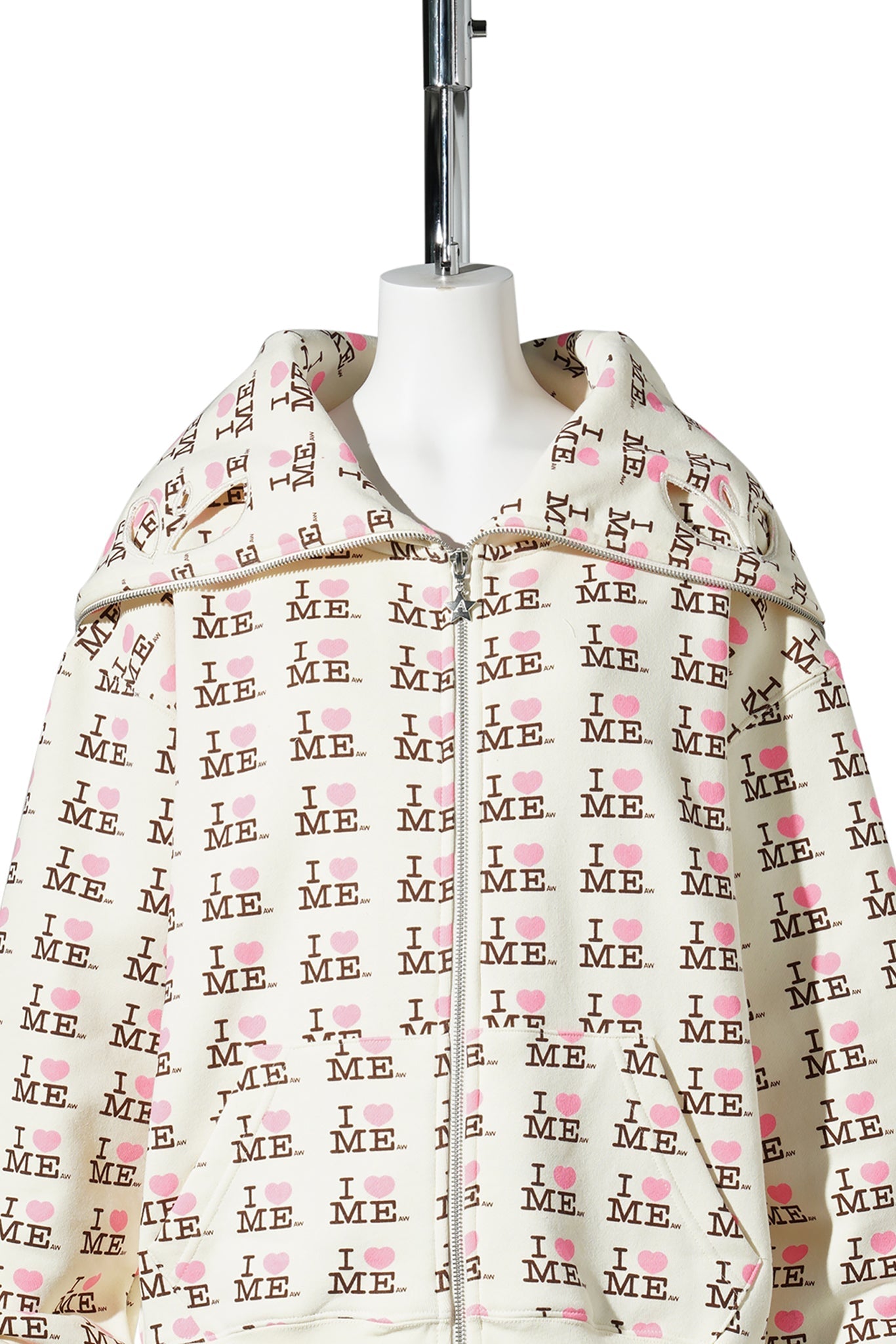 BUTTERFLY HOODIE / I HEART ME YELLOW