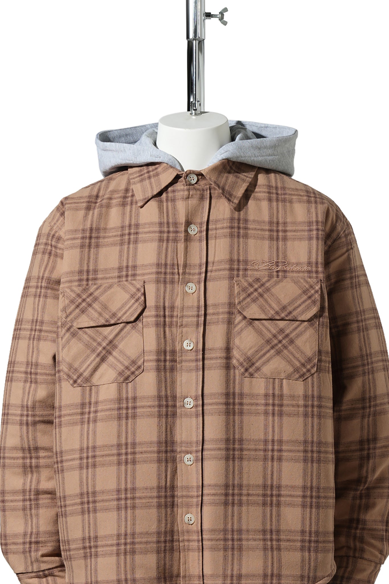 DRIVER , LAYERED JACKET / BROWN/TAN