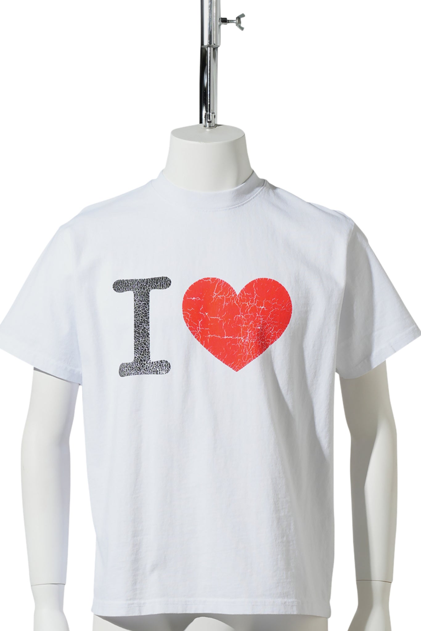 I HEART , T-SHIRT / WHITE