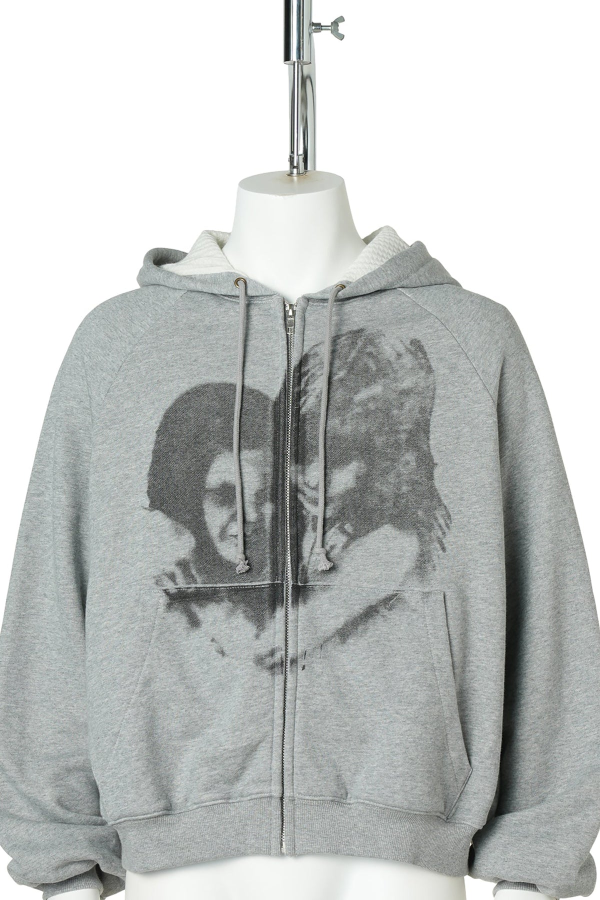 EMBRACE, THERMAL LINED ZIP / HEATHER GRAY