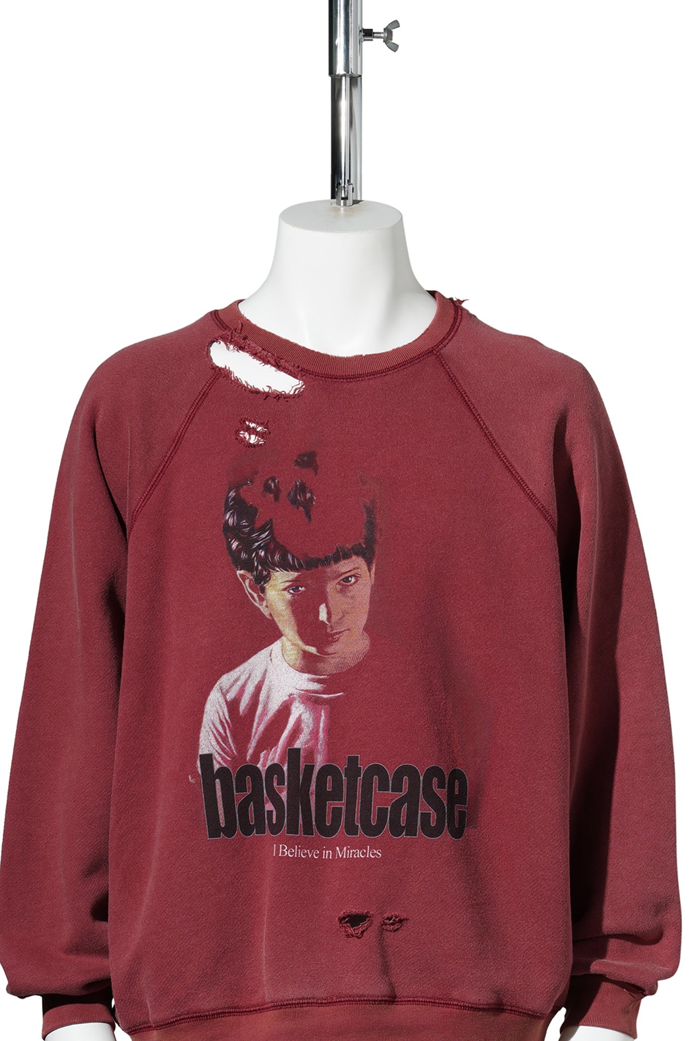 MIRACLE, CREWNECK / RED
