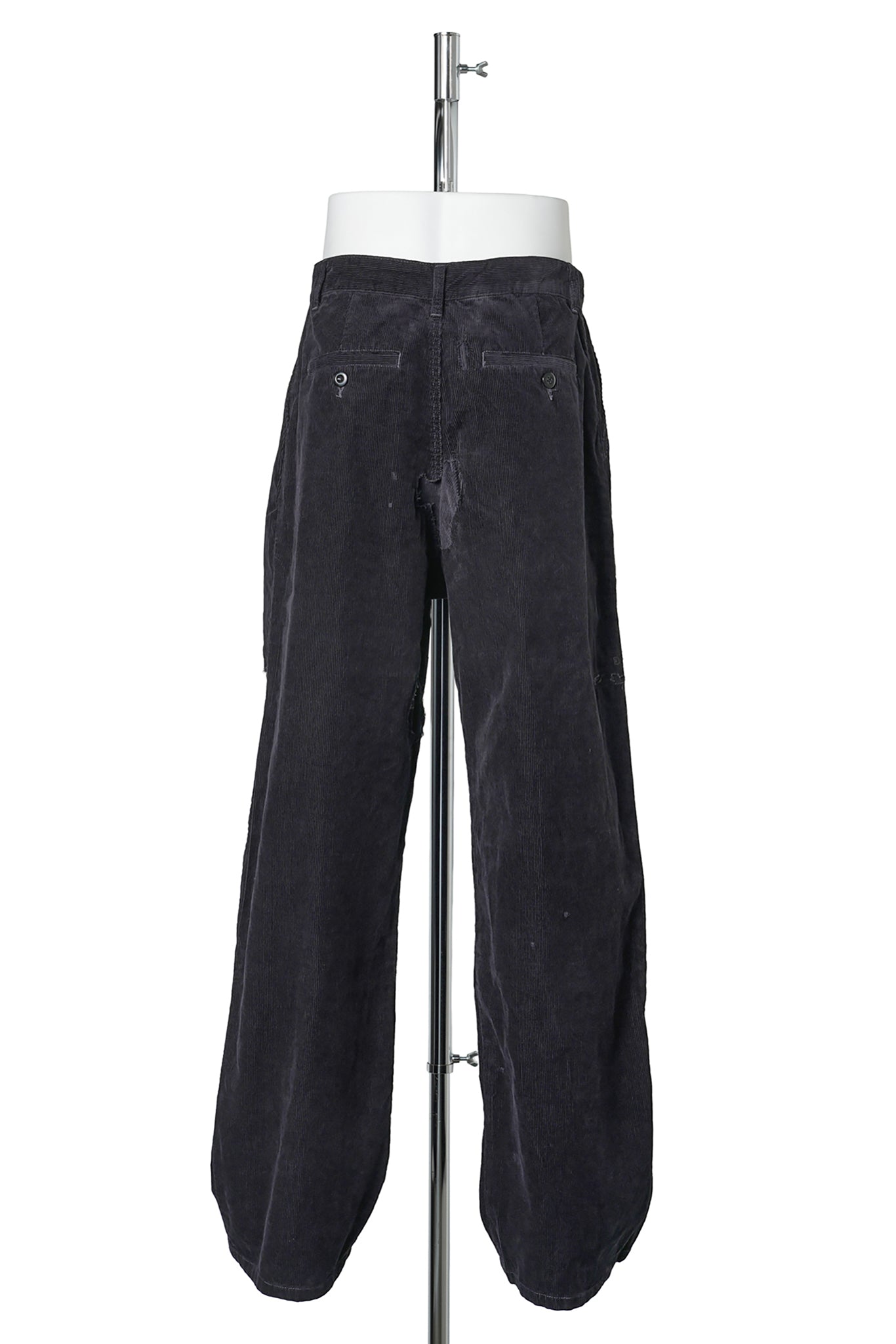 LAX, REPAIRED BLACK CORDUROY / BLACK