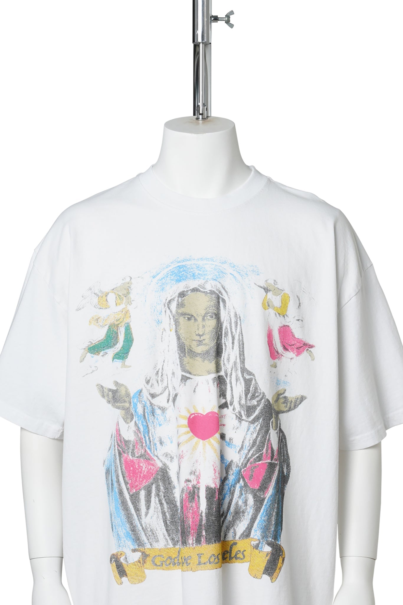RELIEF, T-SHIRT / WHITE