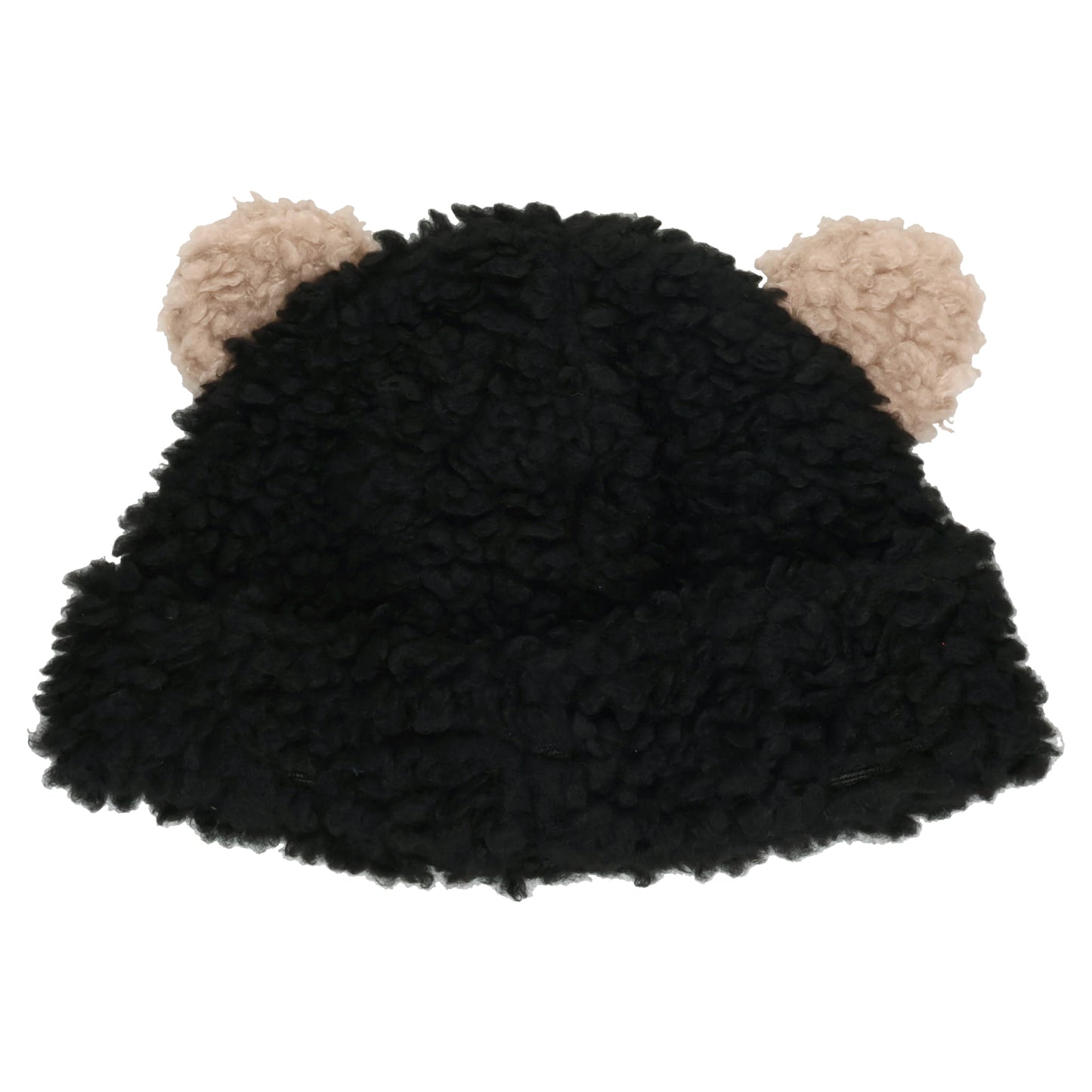 BEAR BEANIE / BLACK/BROWN