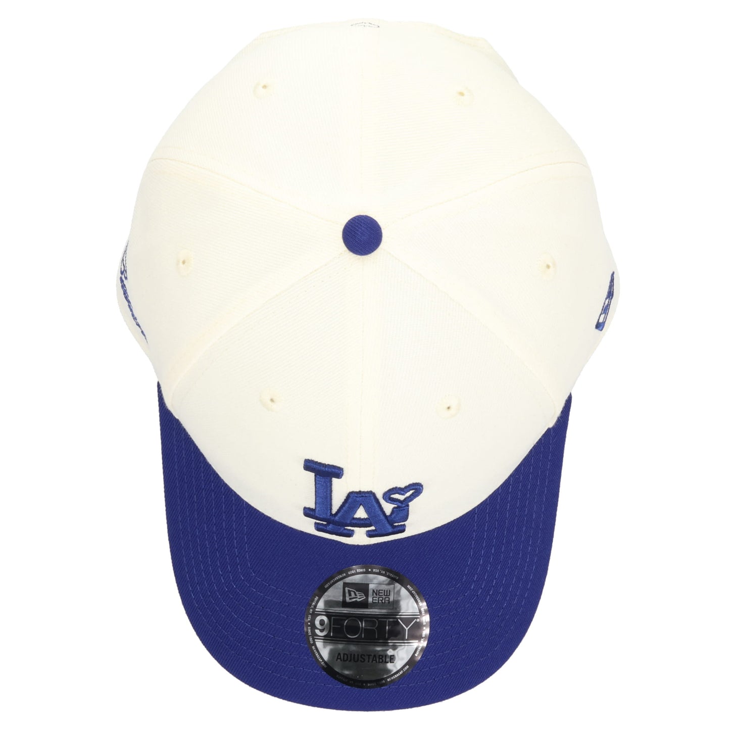 BASICKS x NEW ERA DODGERS CAP / BLU x WHT