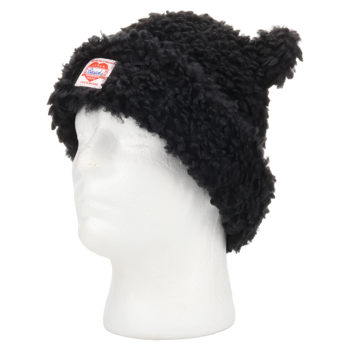 BEAR BEANIE / BLACK