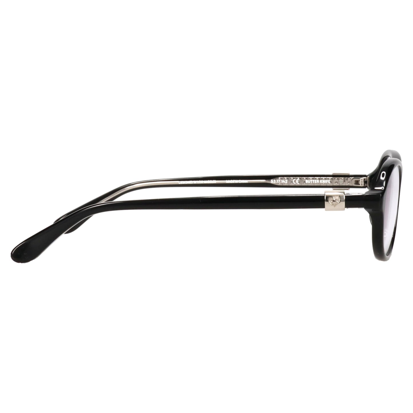 BUTTER KNIFE / BLACK & CLEAR LENS