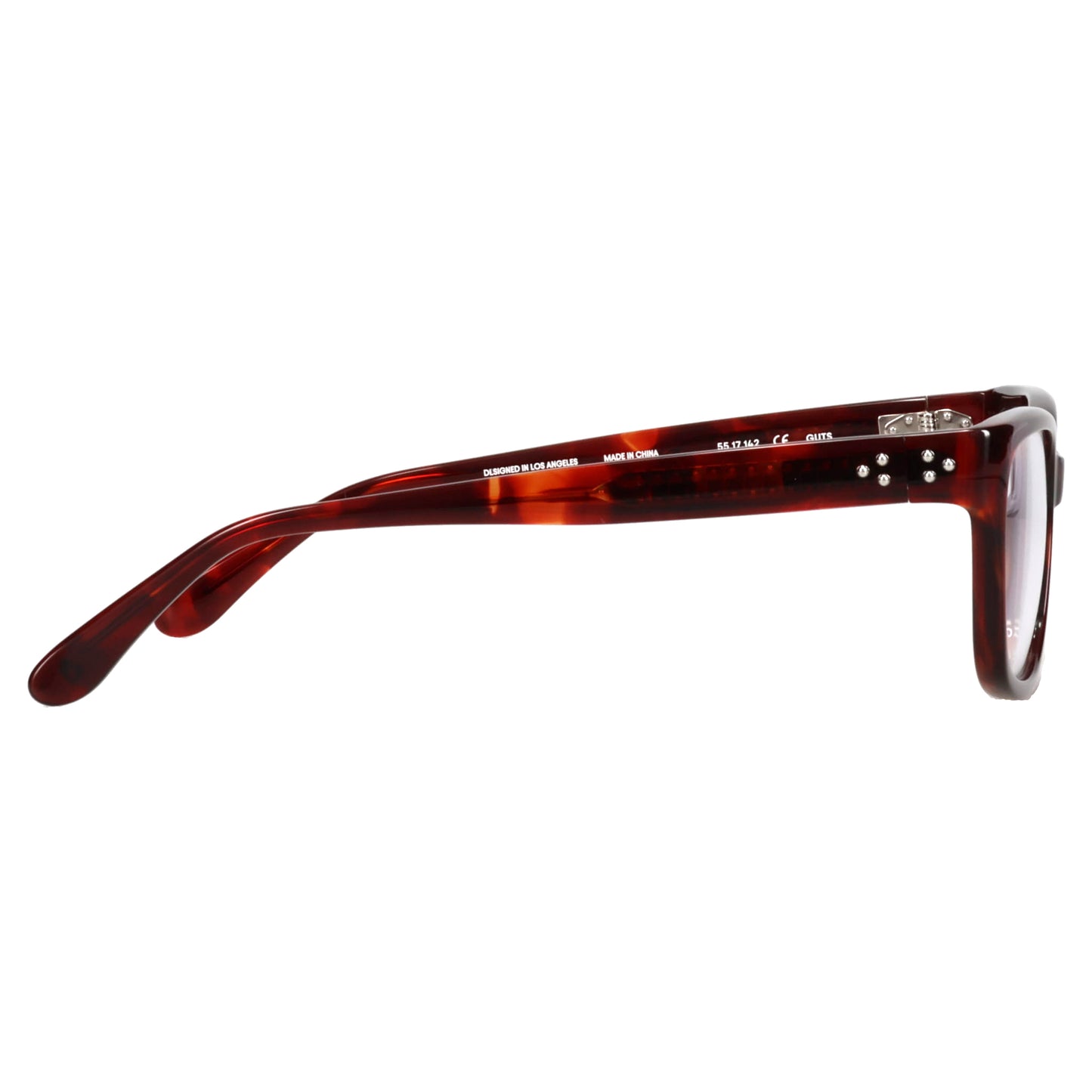 GUTS / RED TORTOISE & CLEAR LENS