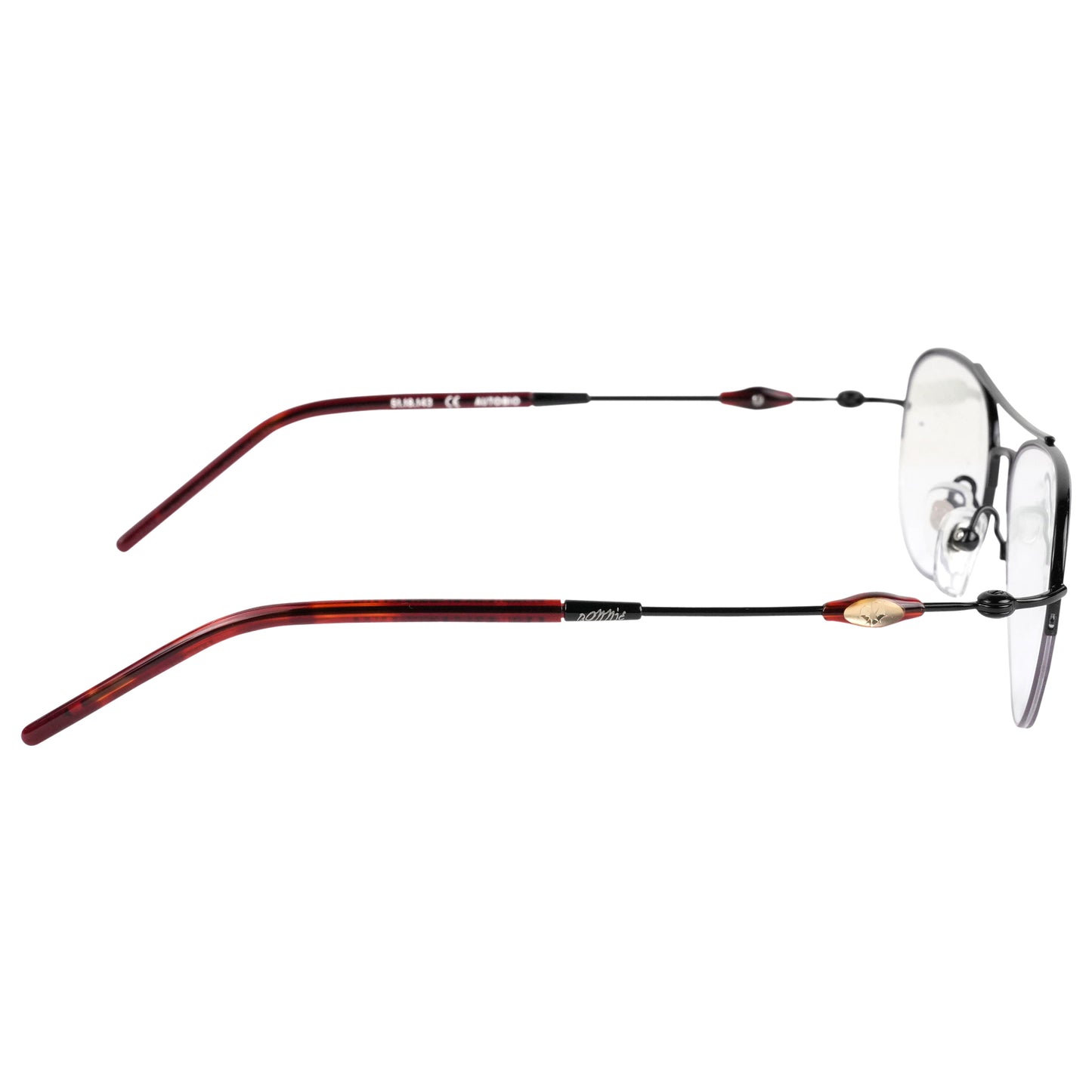 AUTOBIO / BLACK RED TORTOISE & CLEAR LENS