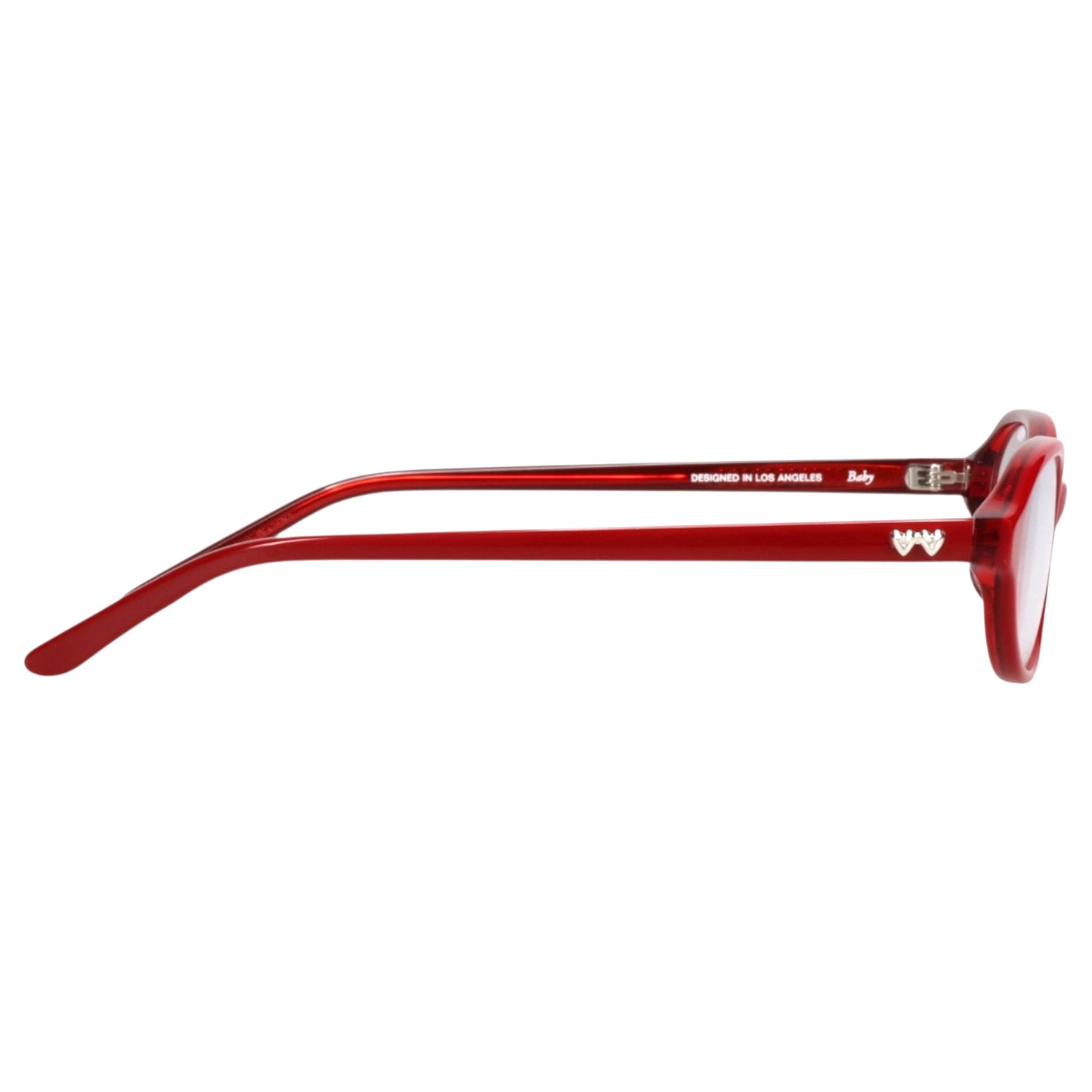 BABY / LAYERED RED & CLEAR LENS